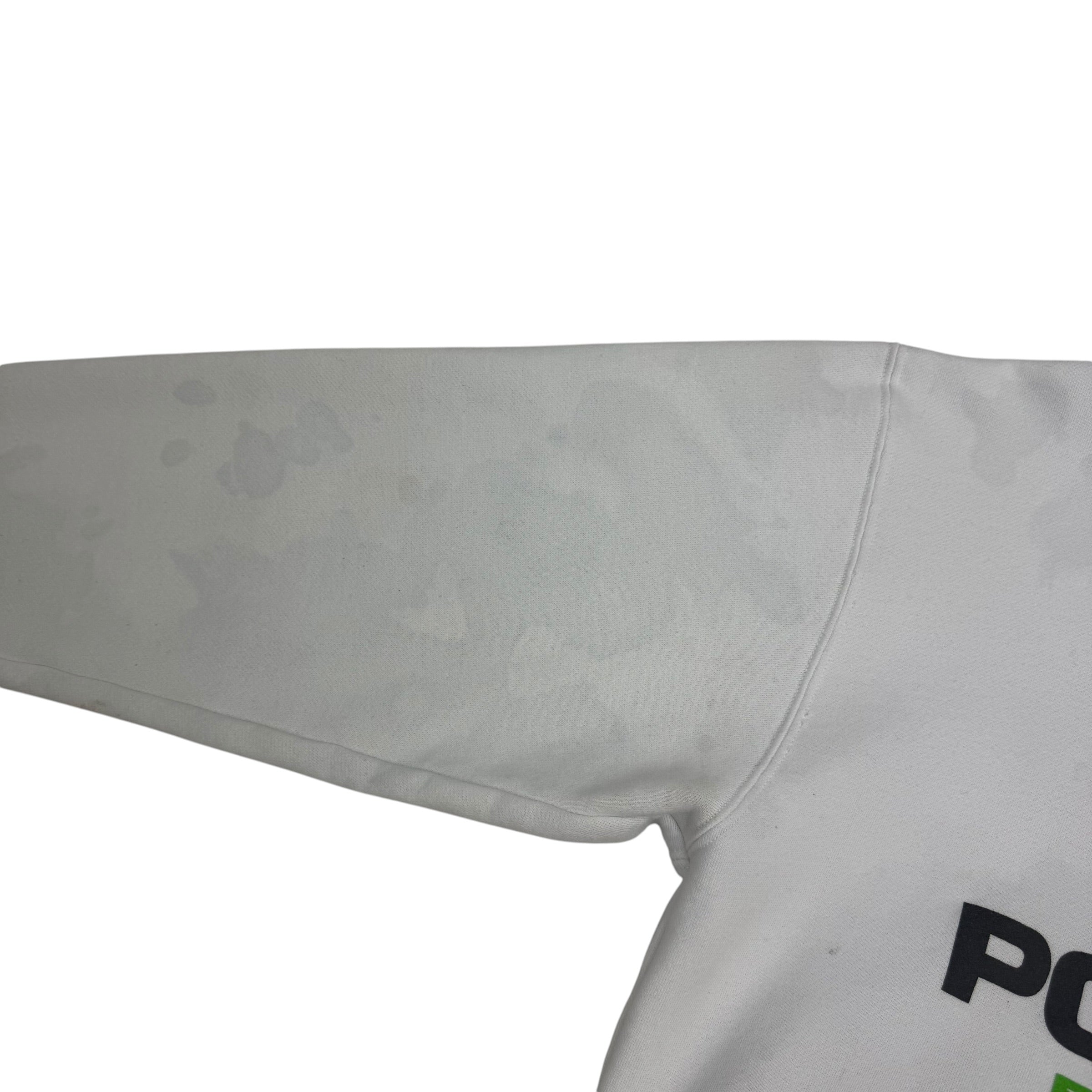 Vintage Polo Ralph Lauren Sport Flag Quarter Zip White