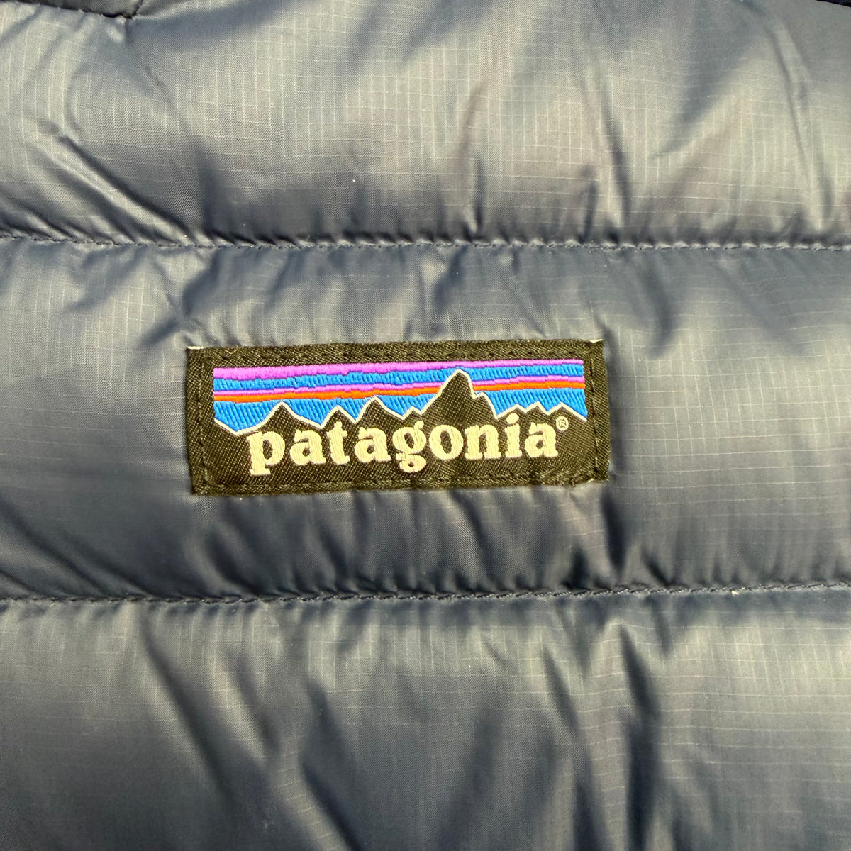 Patagonia Down Sweater Hoody Blue