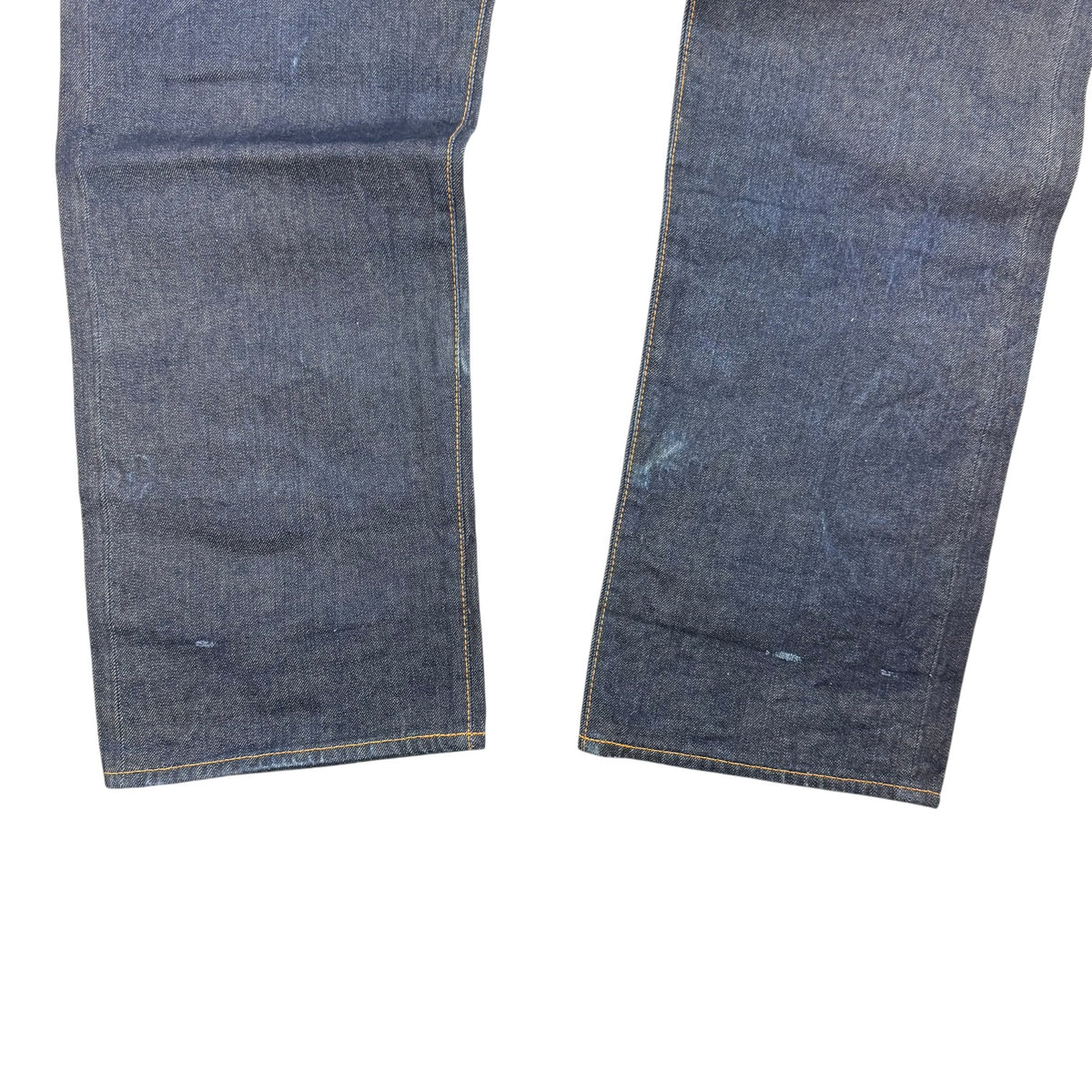 Evisu Hand No.2 Selvedge Denim Painted Daicock Pants Indigo Wash