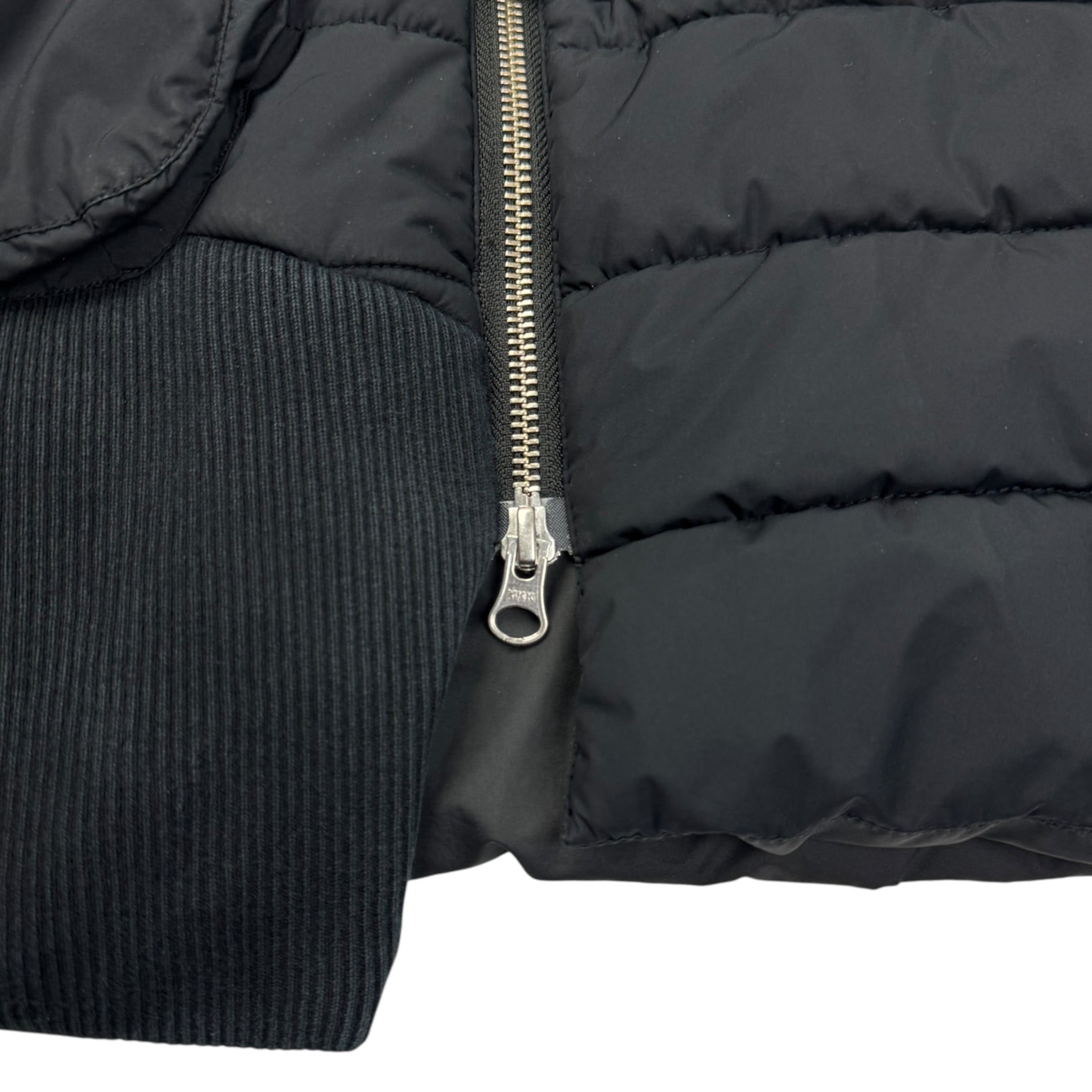 A-COLD-WALL Asymmetric Padded Jacket Black