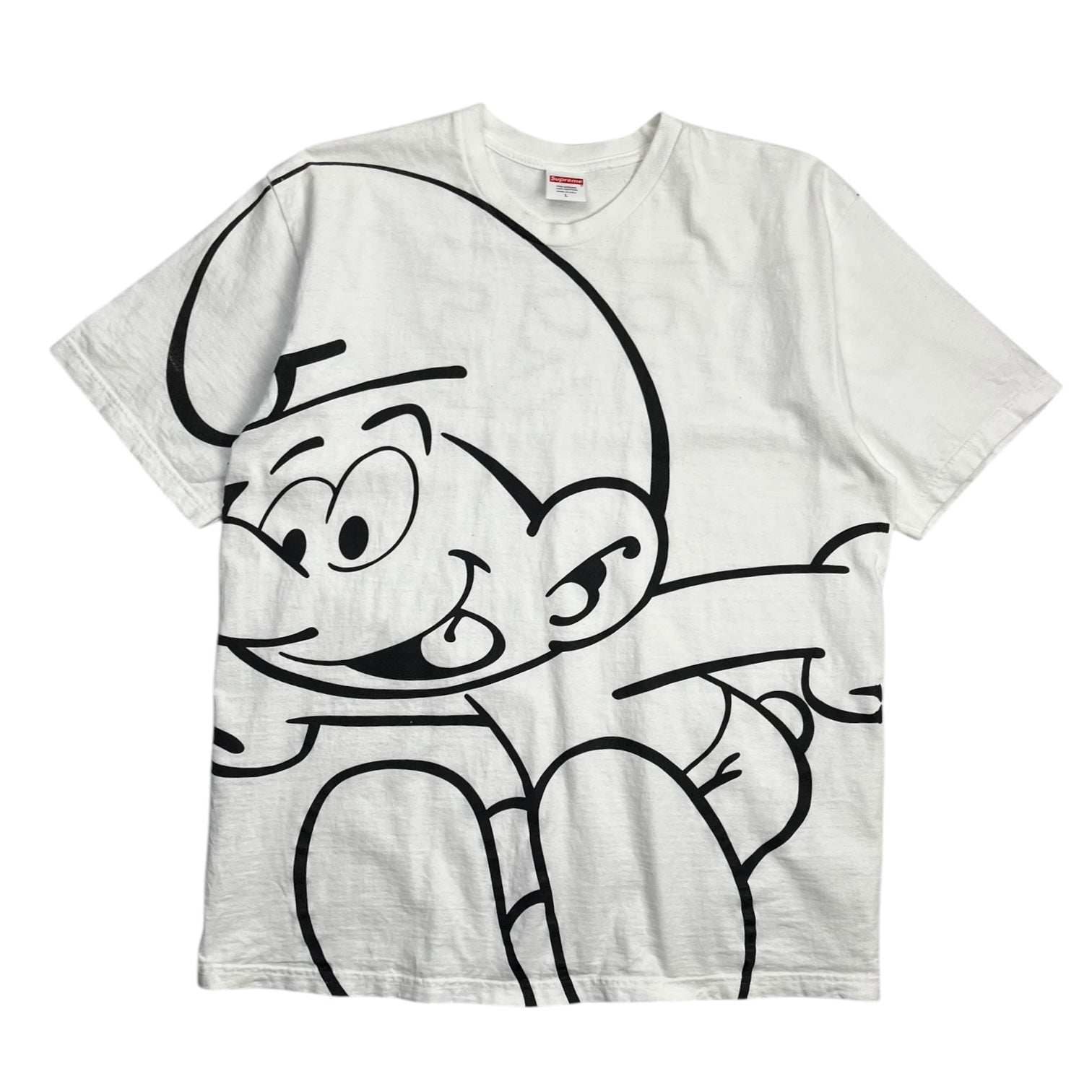 Supreme Smurfs Tee White