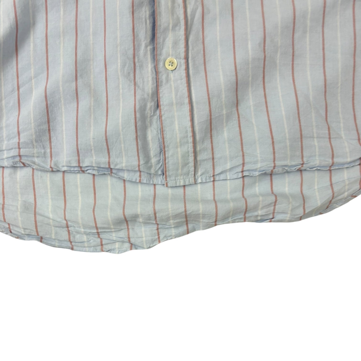 Stussy Classic Long Sleeve Striped Shirt Blue
