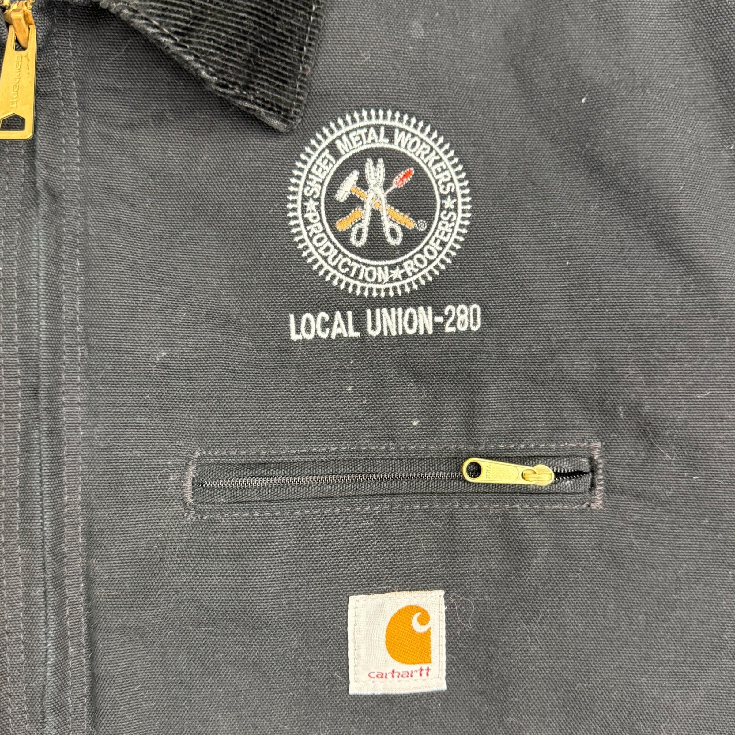 Vintage Carhartt Detroit Jacket Black