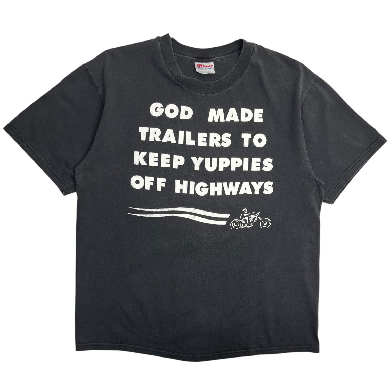Vintage Dave's Custom Cycles Yuppies Tee