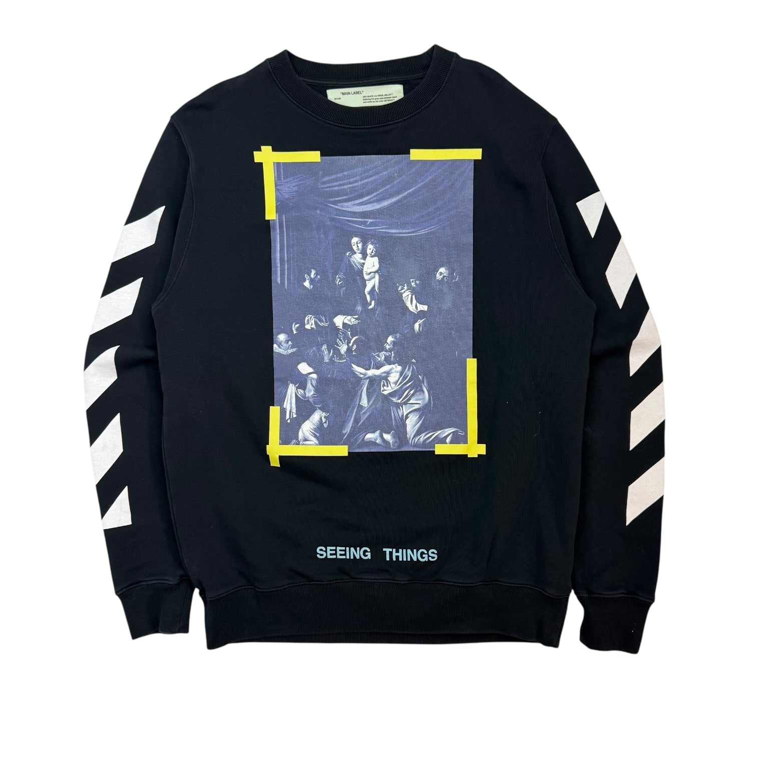 Off-White Caravaggio Crewneck Black