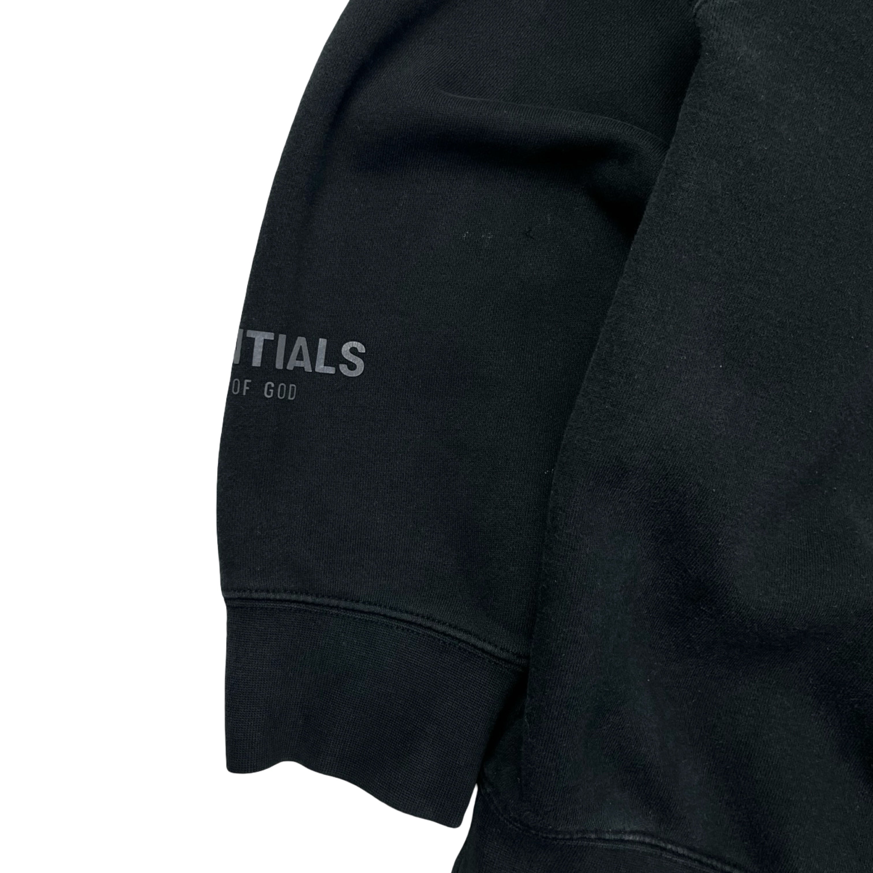 Fear of God Essentials Hoodie Black