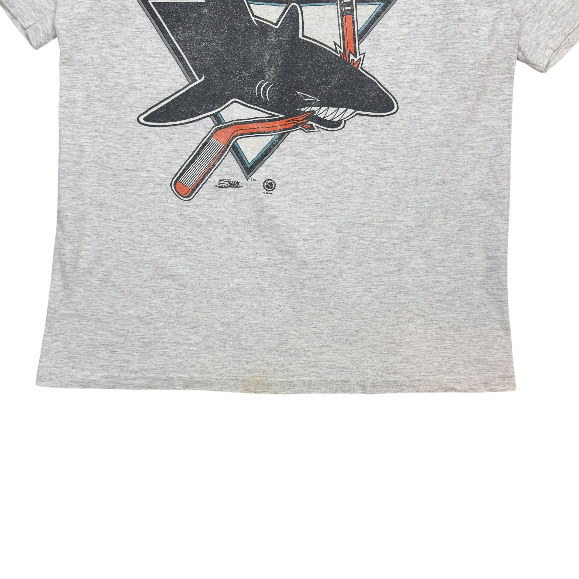 Vintage San Jose Sharks Tee Grey