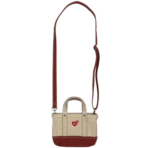 Human Made Heavy Canvas Mini Shoulder Bag Tote Beige