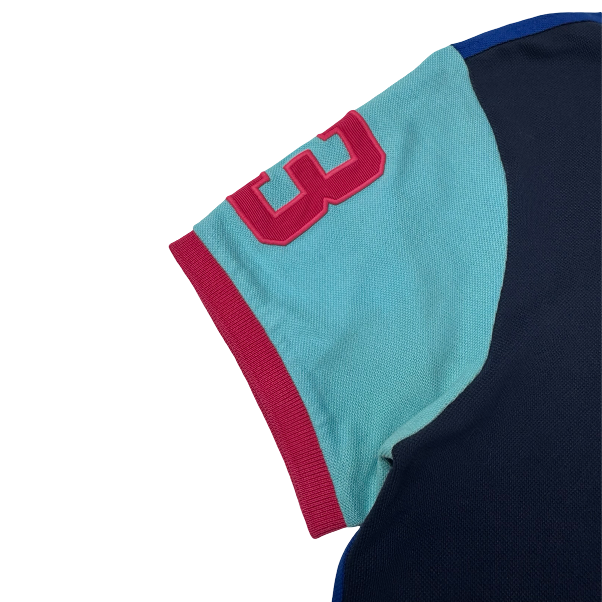 Vintage Polo Ralph Lauren Big Pony Colour Block Shirt