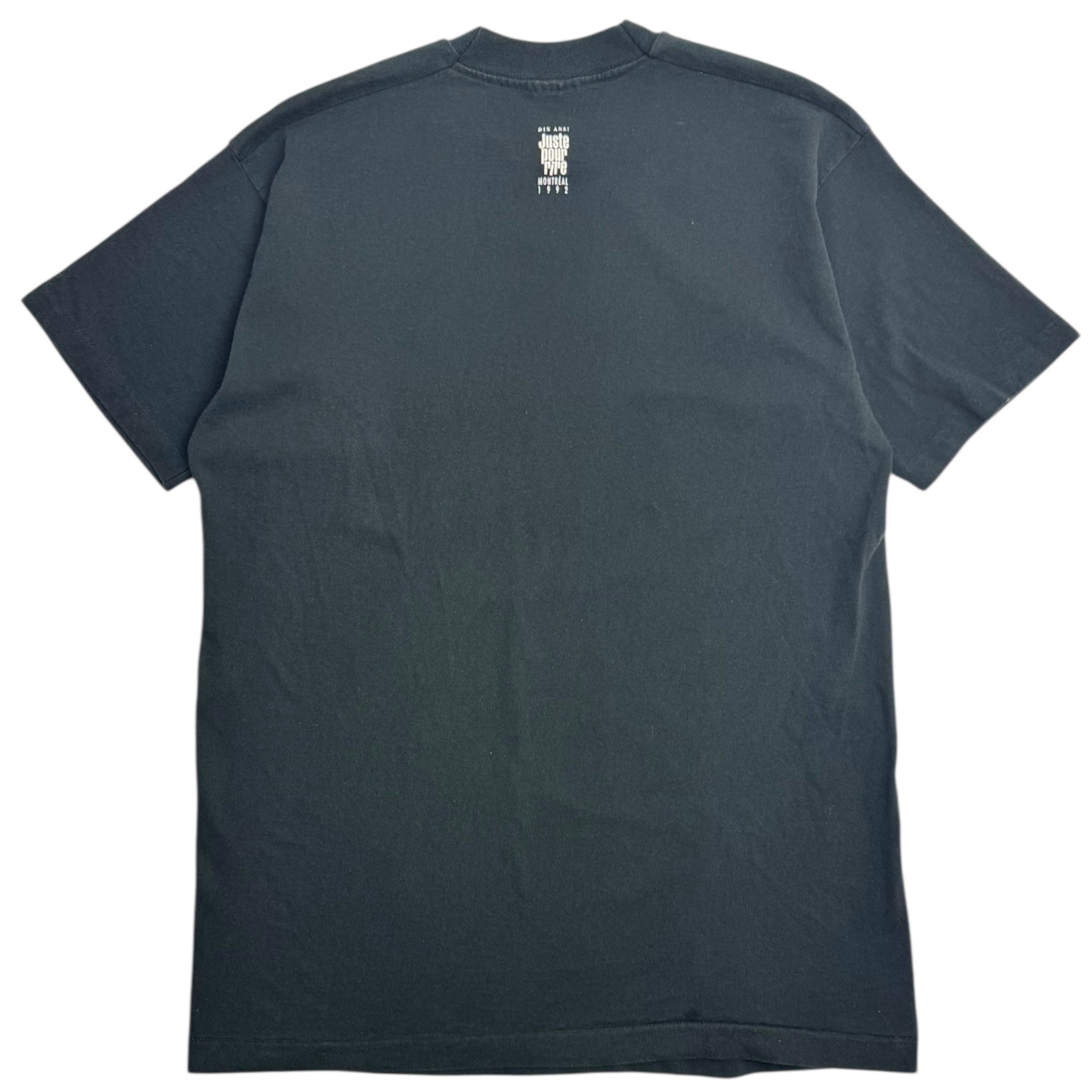 1992 Just For Laughs Montreal Mascots Tee Black