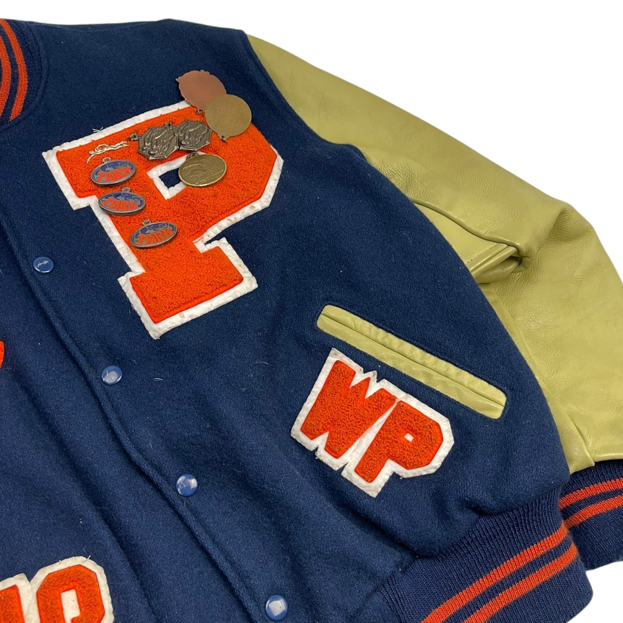 Vintage Washington Park Varsity Medal Jacket