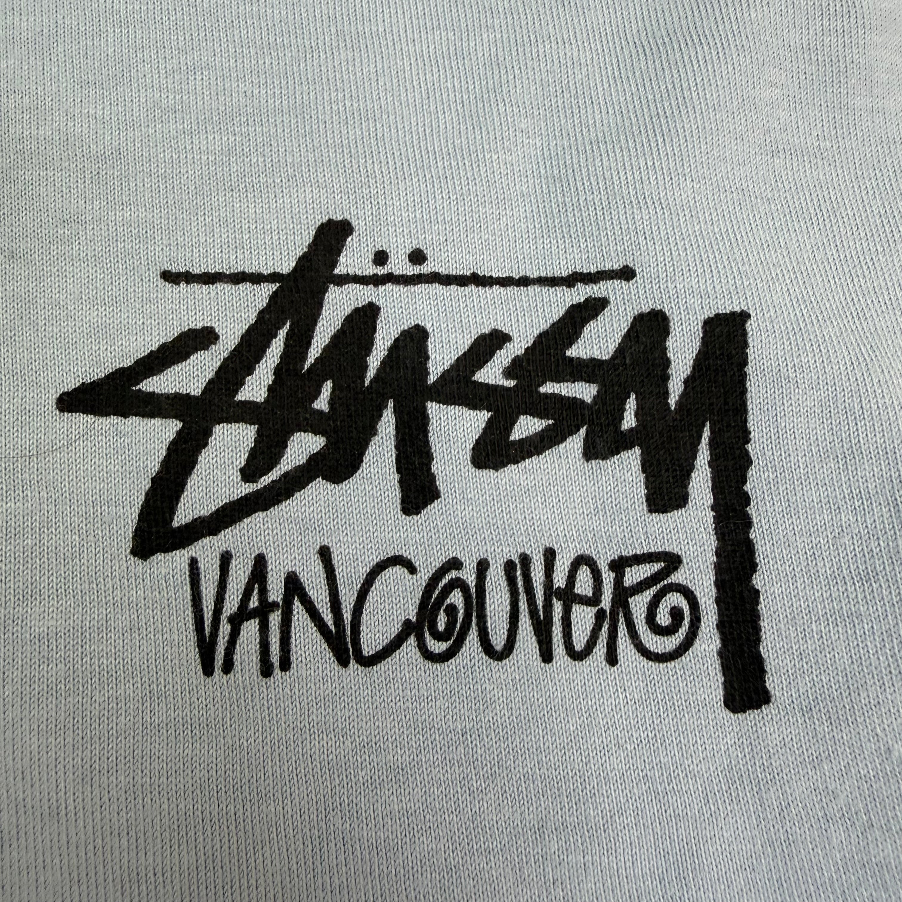Stussy Vancouver Chapter Longsleeve Tee Blue