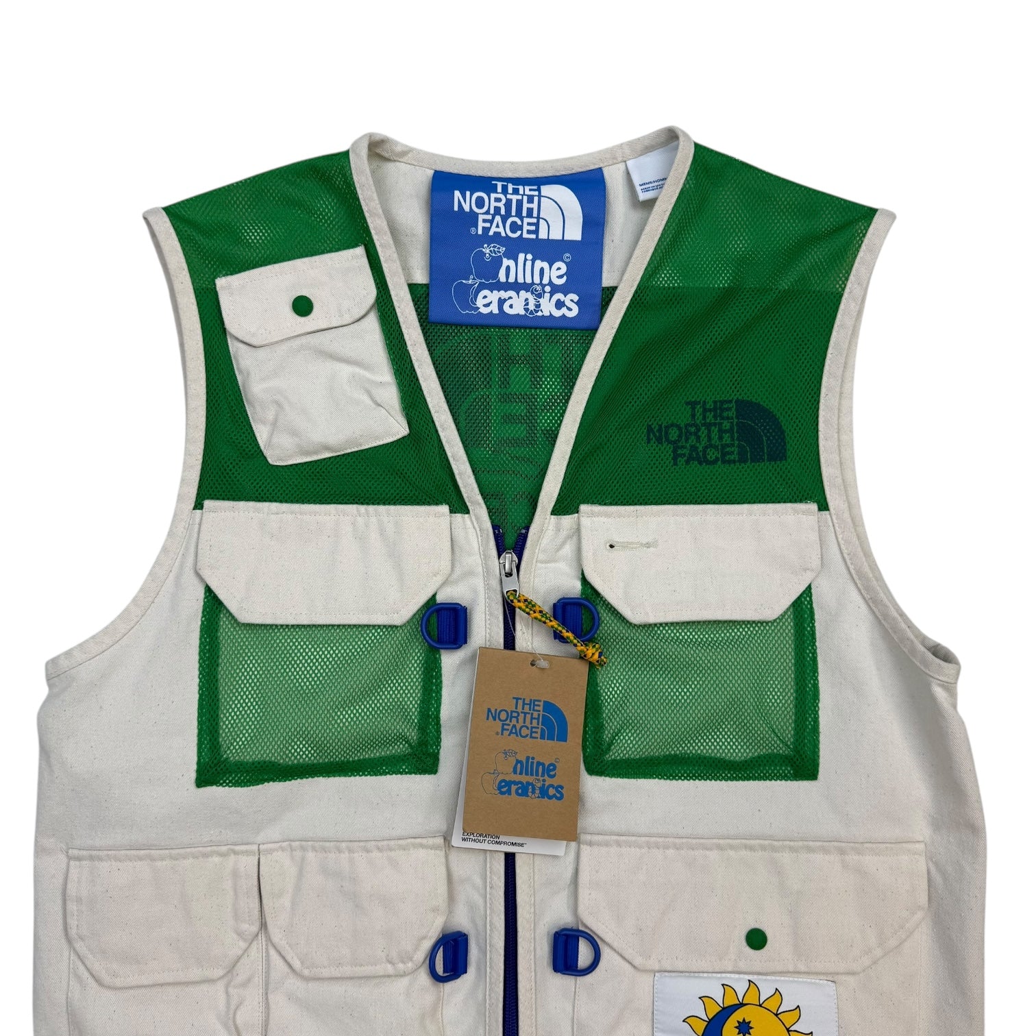 The North Face x Online Ceramics M66 Utility Vest Cream/Green