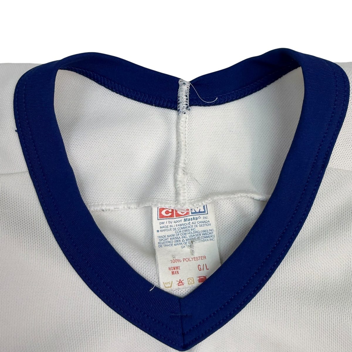 Vintage Toronto Maple Leafs CCM Jersey White