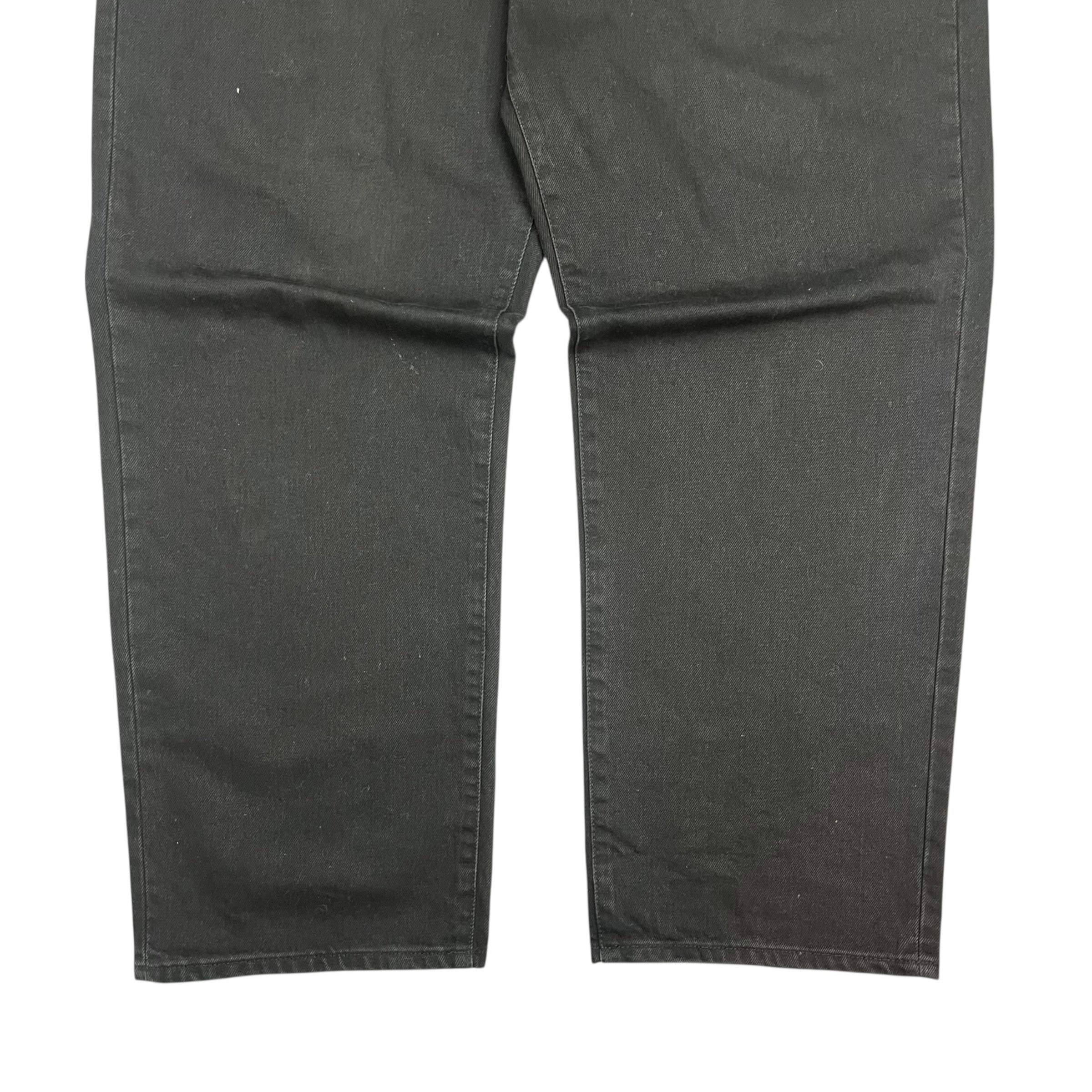 Stussy “BIGOL” Denim Pants Black