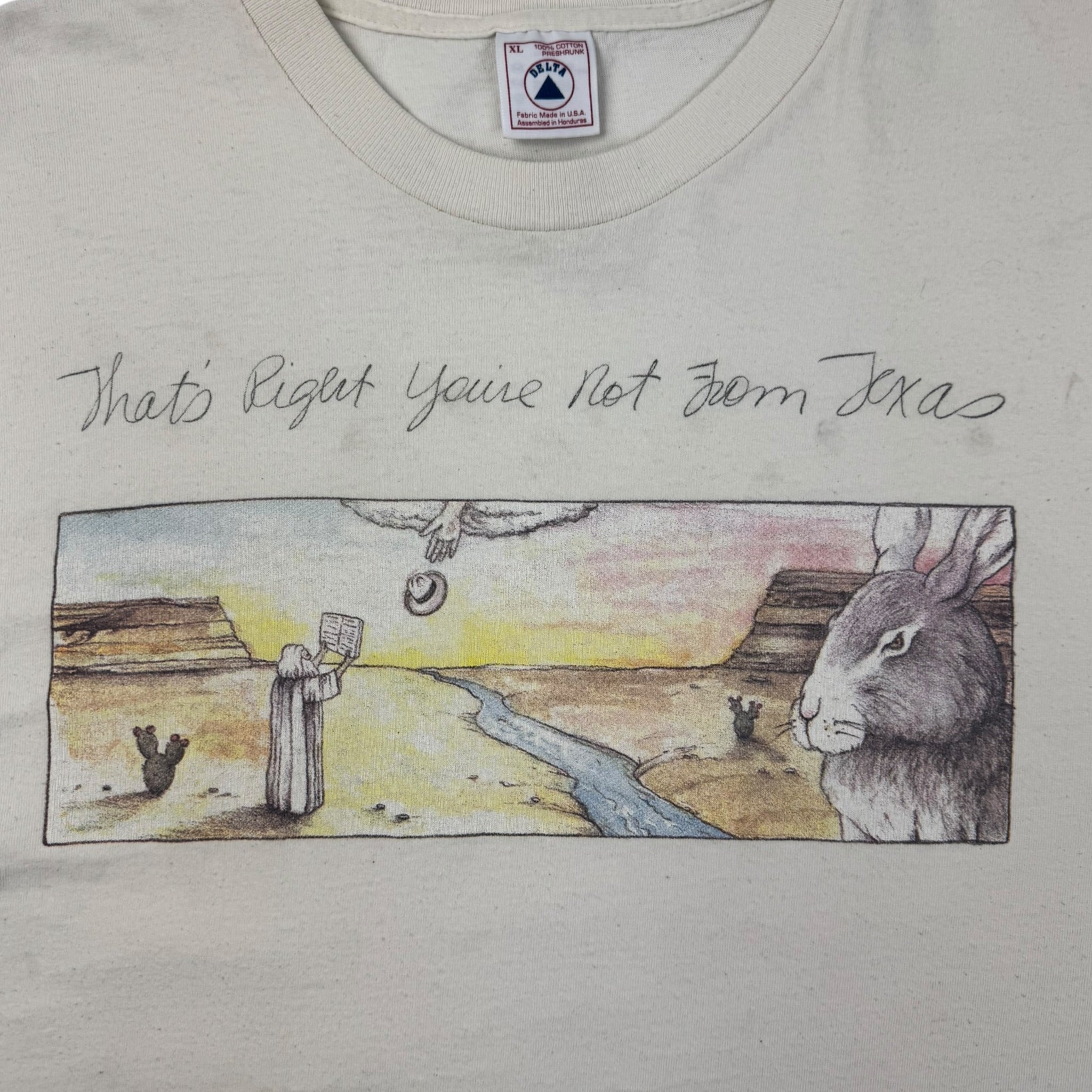 Vintage Lyle Lovett “Texas…” Music  Artwork T-Shirt