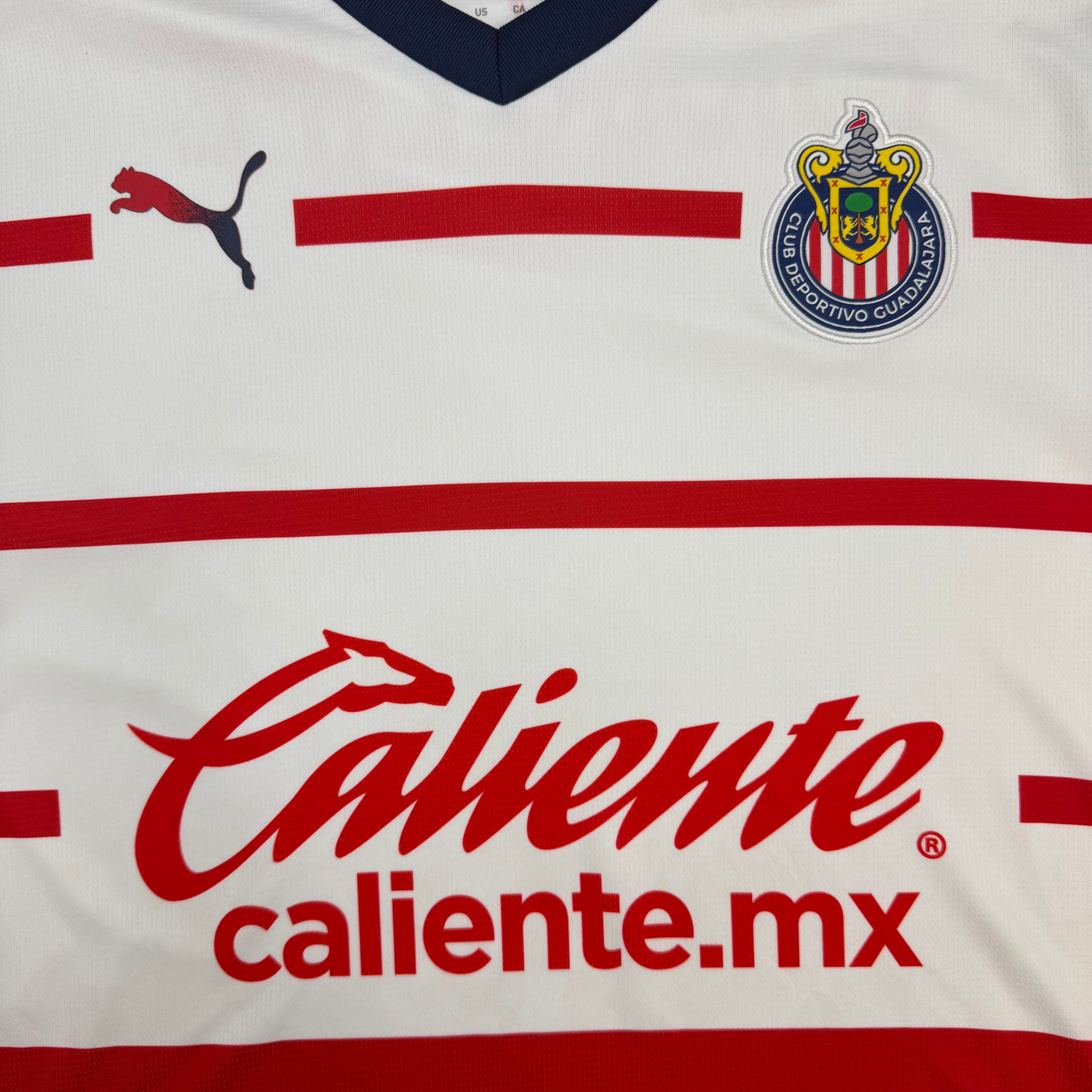 2023-24 Puma Chivas Guadajara Away Jersey White