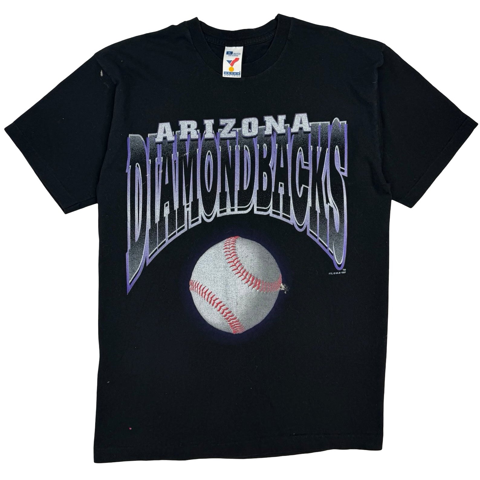 1997 Arizona Diamondbacks “Play Ball” Tee Black