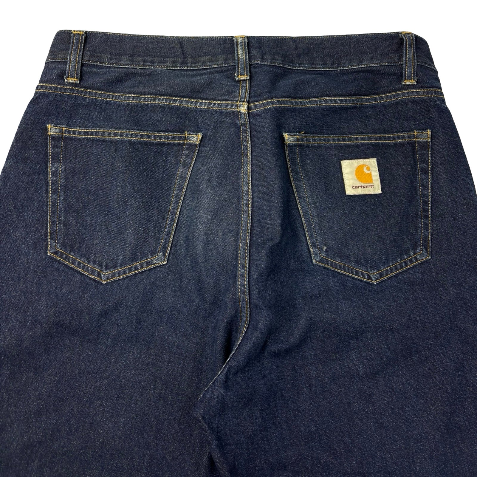 Carhartt WIP Landon Jean Short Dark Wash