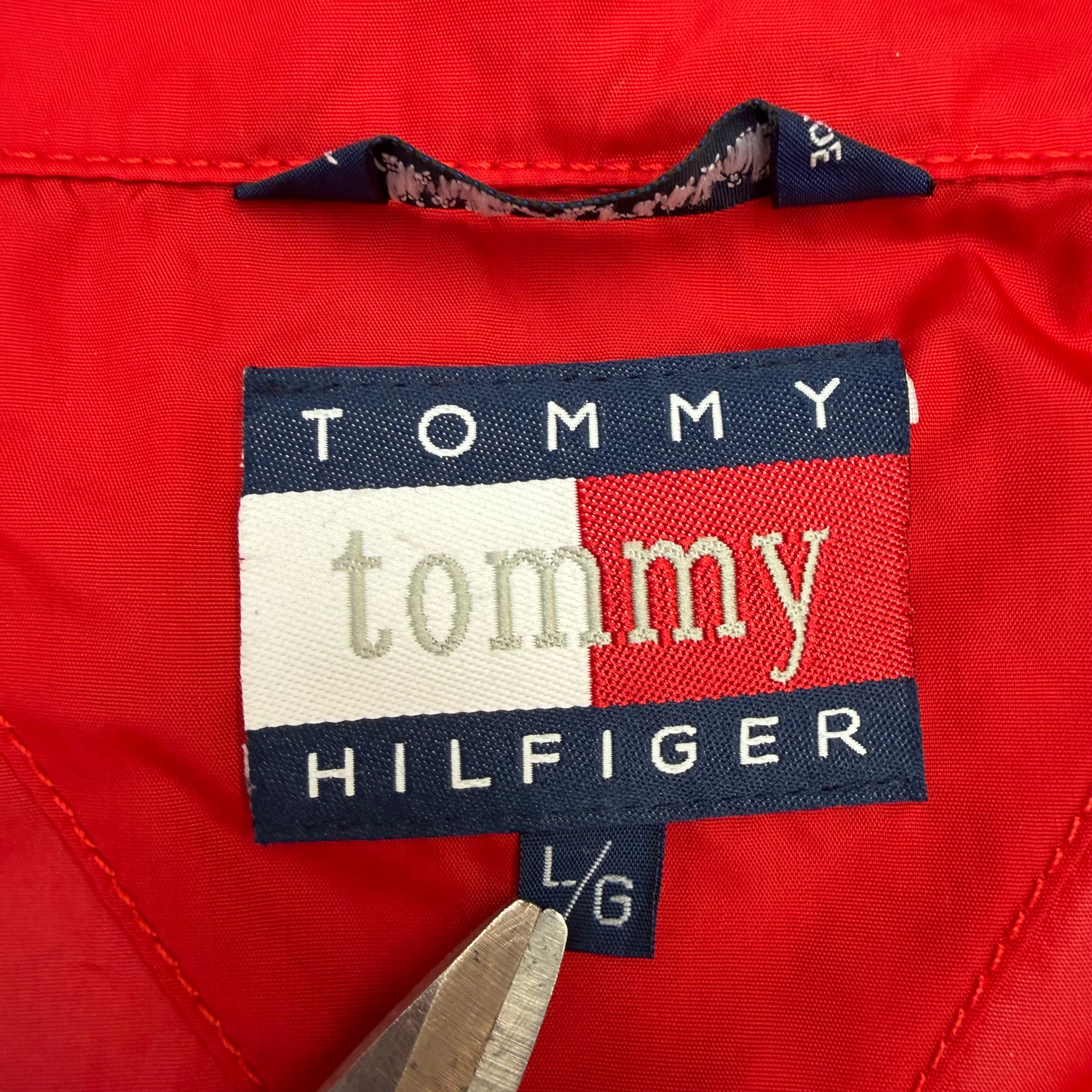 Vintage Tommy Hilfiger Windbreaker Red