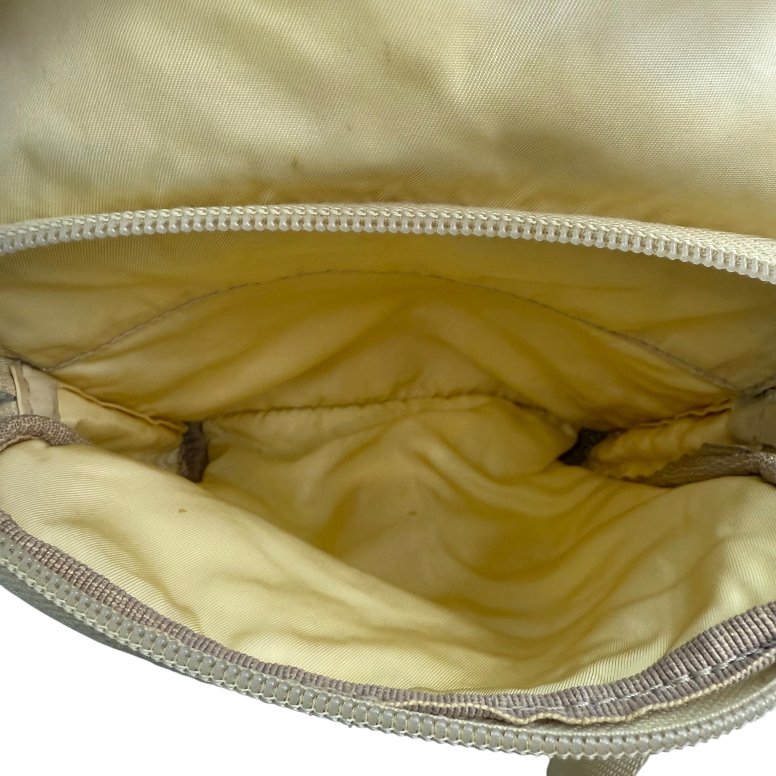 Prada Nylon Crossbody Bag White