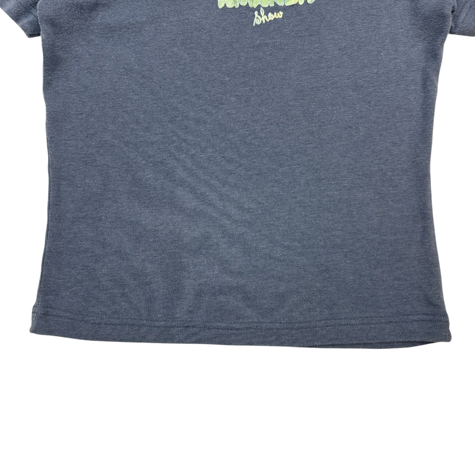 (W) Vintage The Amanda Show Baby Tee Blue