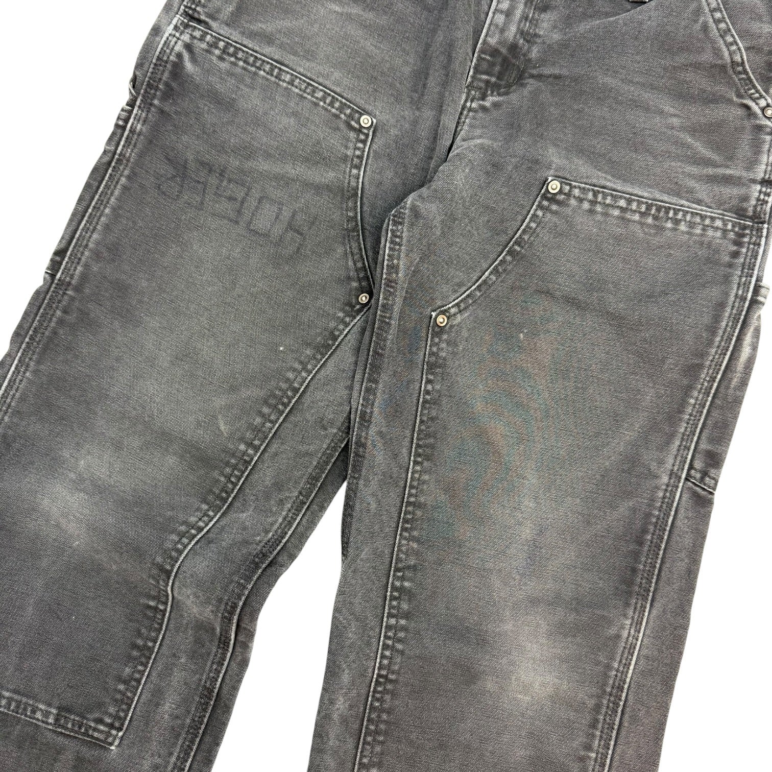 Vintage Carhartt Double Knee Pants Black