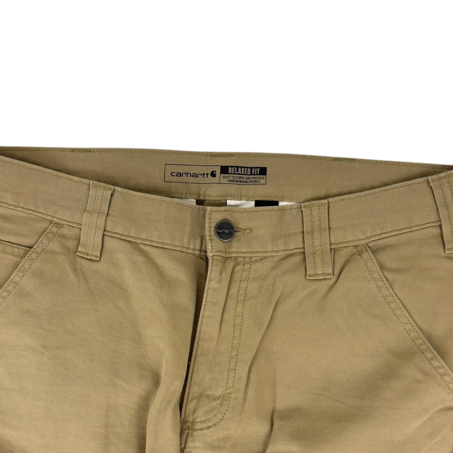 Vintage Carhartt Cargo Trousers Beige