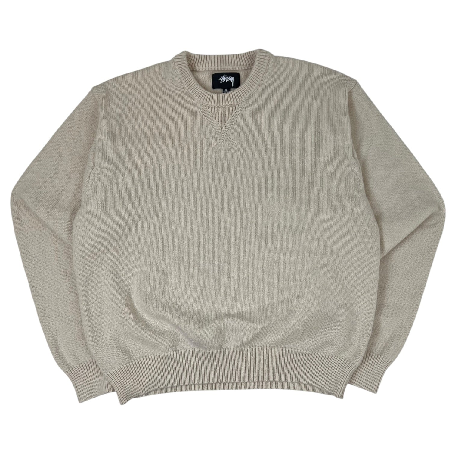 Stussy Handwritten Sweater Natural