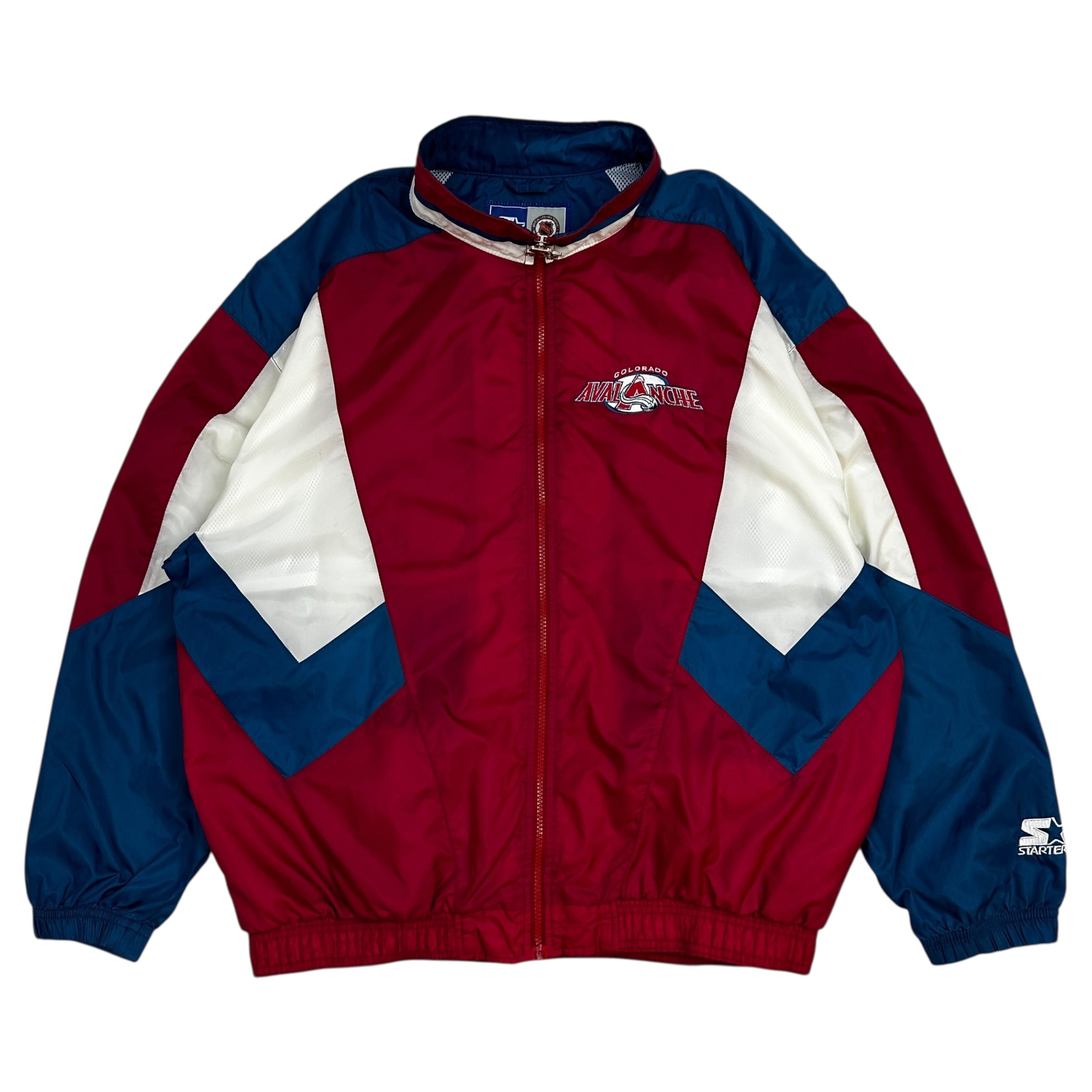 Vintage Starter Colorado Avalanche Windbreaker