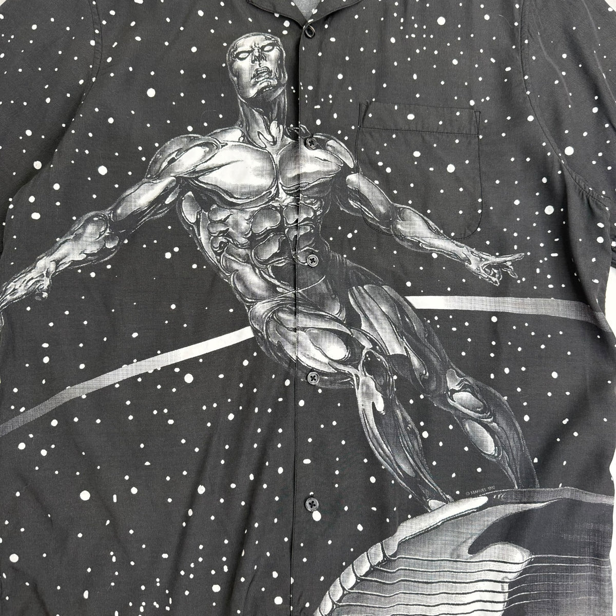 Supreme Silver Surfer S/S 2022 Shirt Black