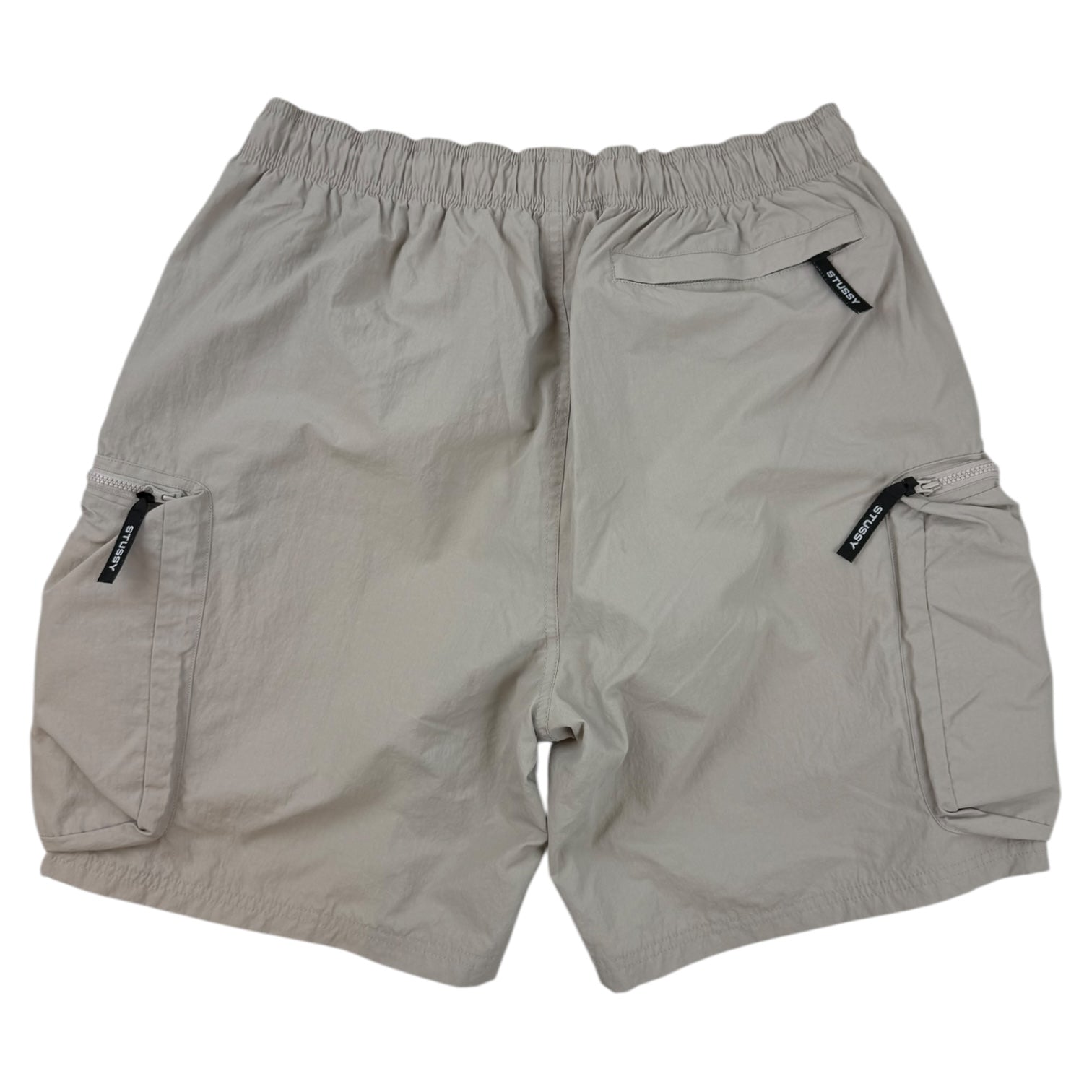 Stüssy Nylon Approach Shorts Stone Grey