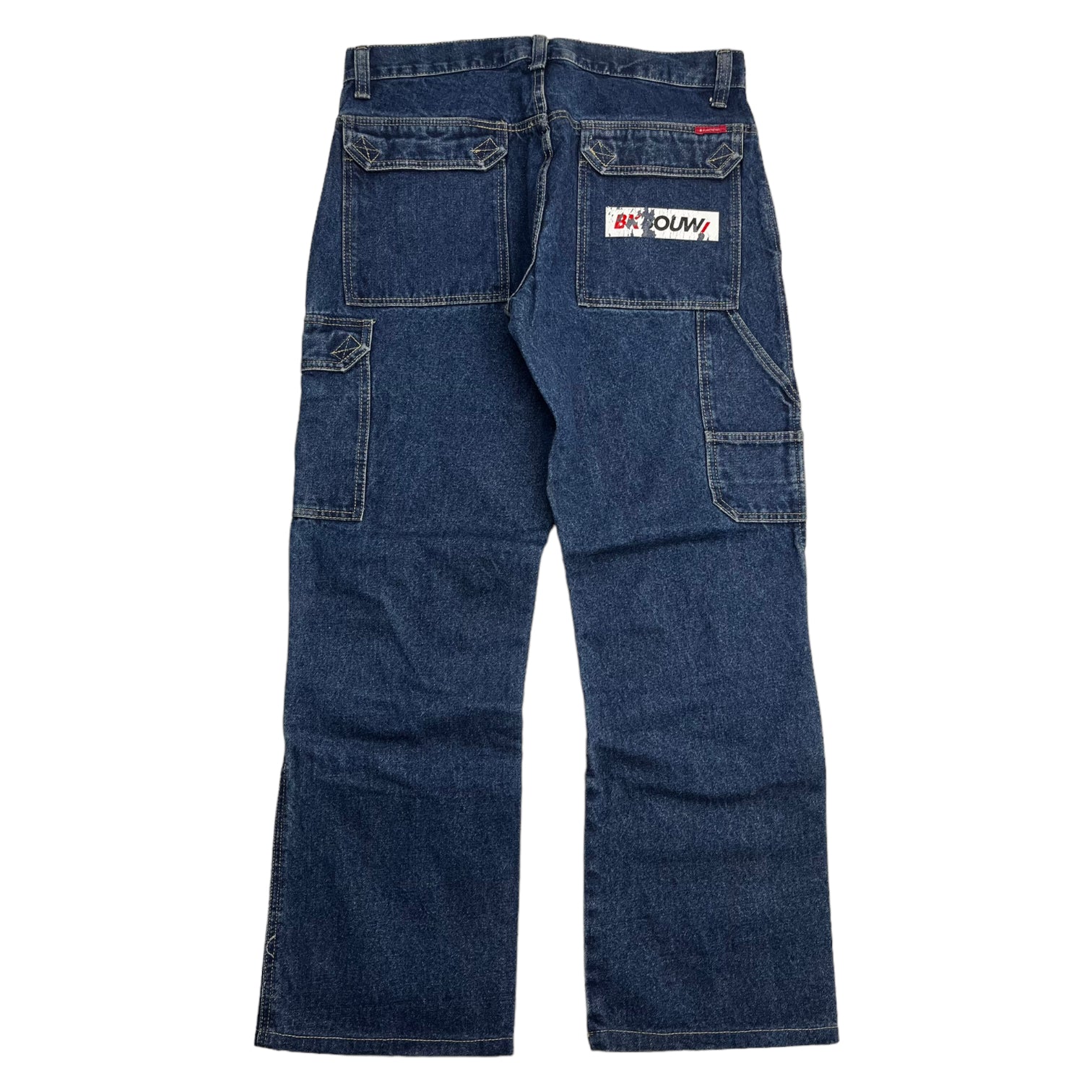 Y2K B-Functional Baggy Double Knee Jeans