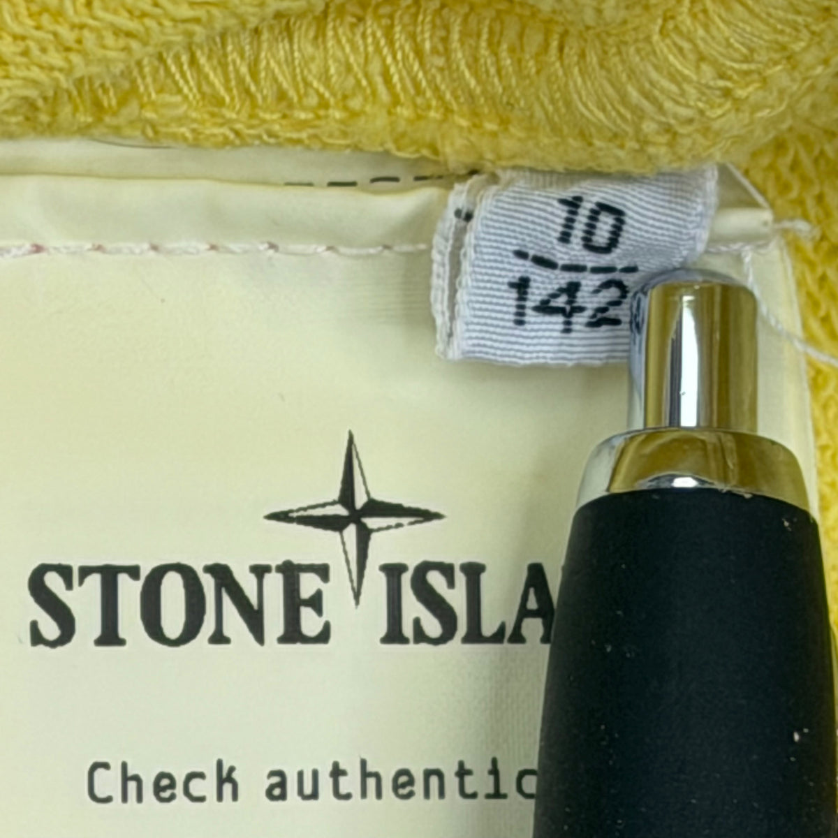 Stone Island Junior Crewneck Yellow