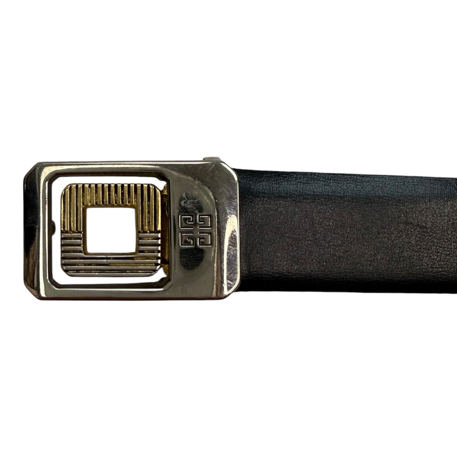 Vintage Givenchy Reversible Belt Black