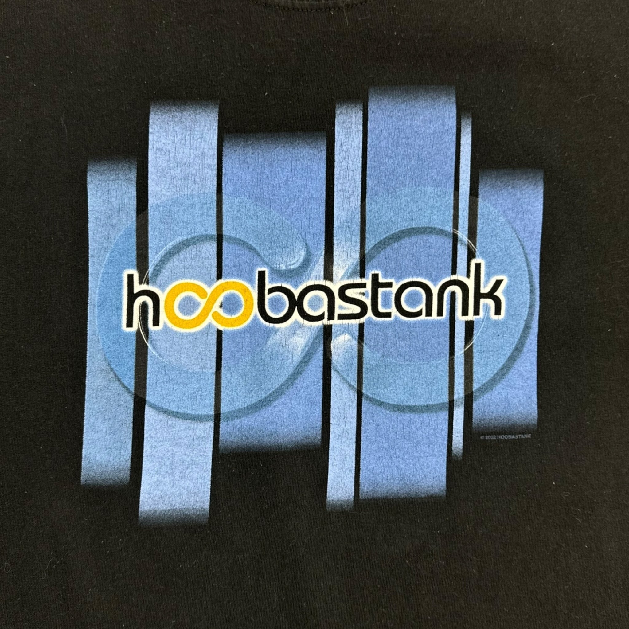 2002 Hoobstank Inifinity Logo Band T-Shirt