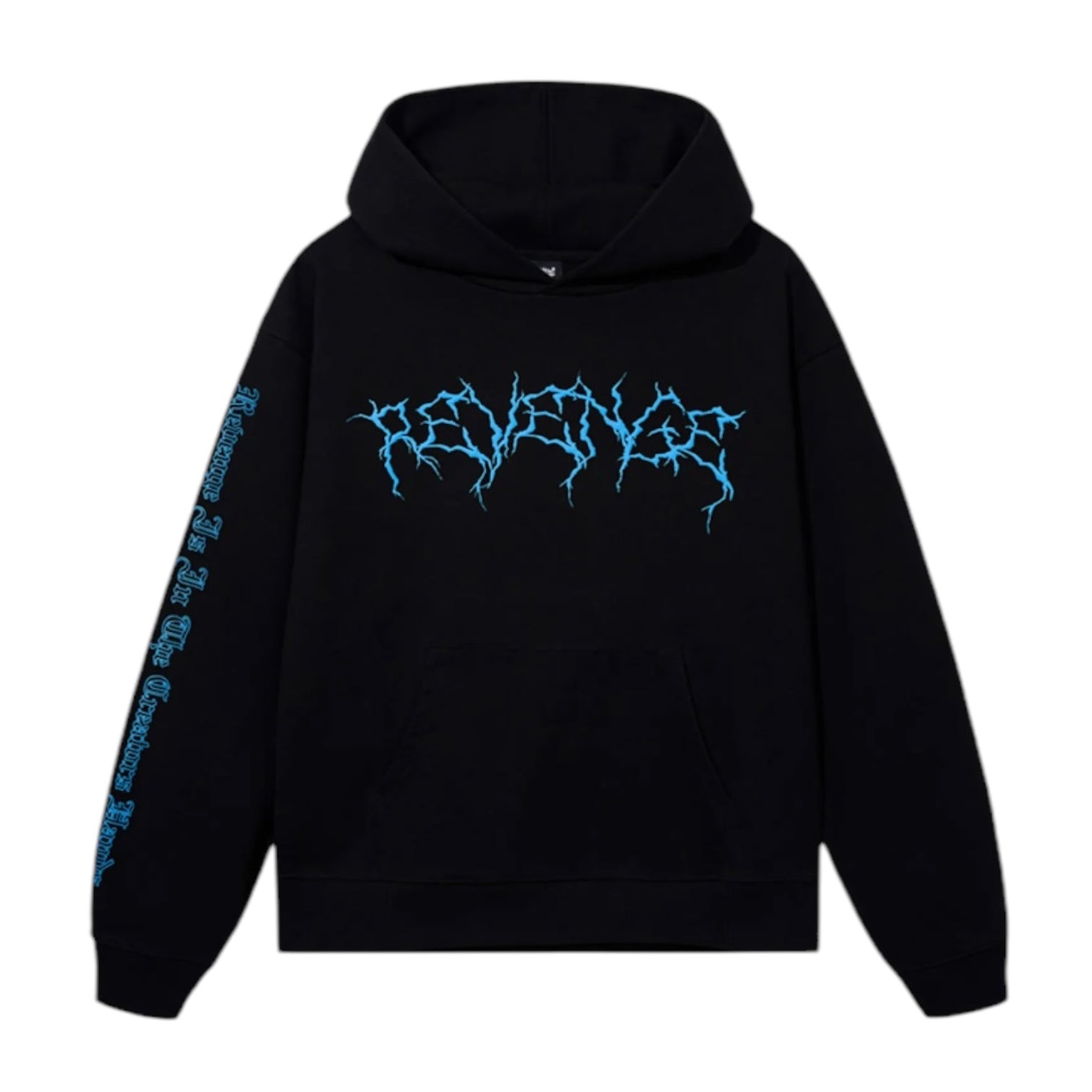 Revenge XXXTentacion Lightning Hoodie Black Blue