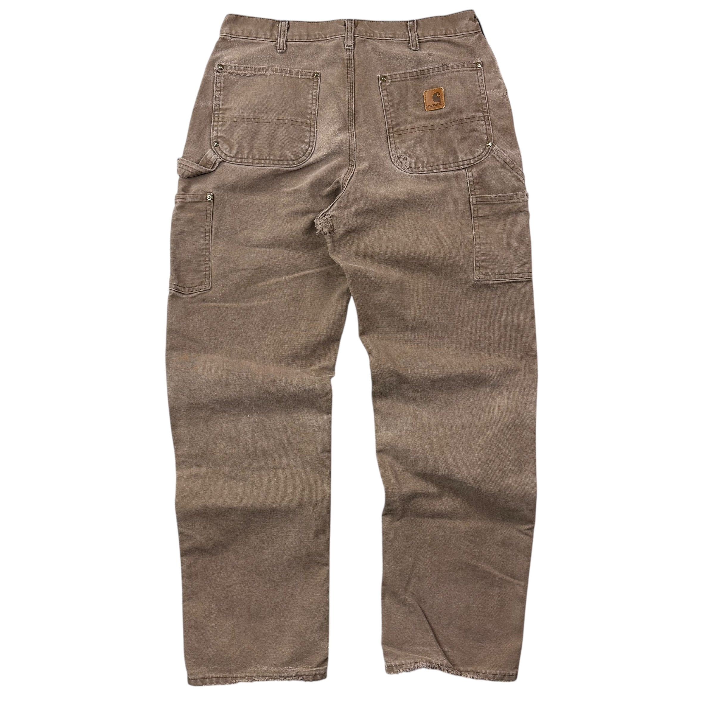 Vintage Carhartt Double Knee Pants Brown