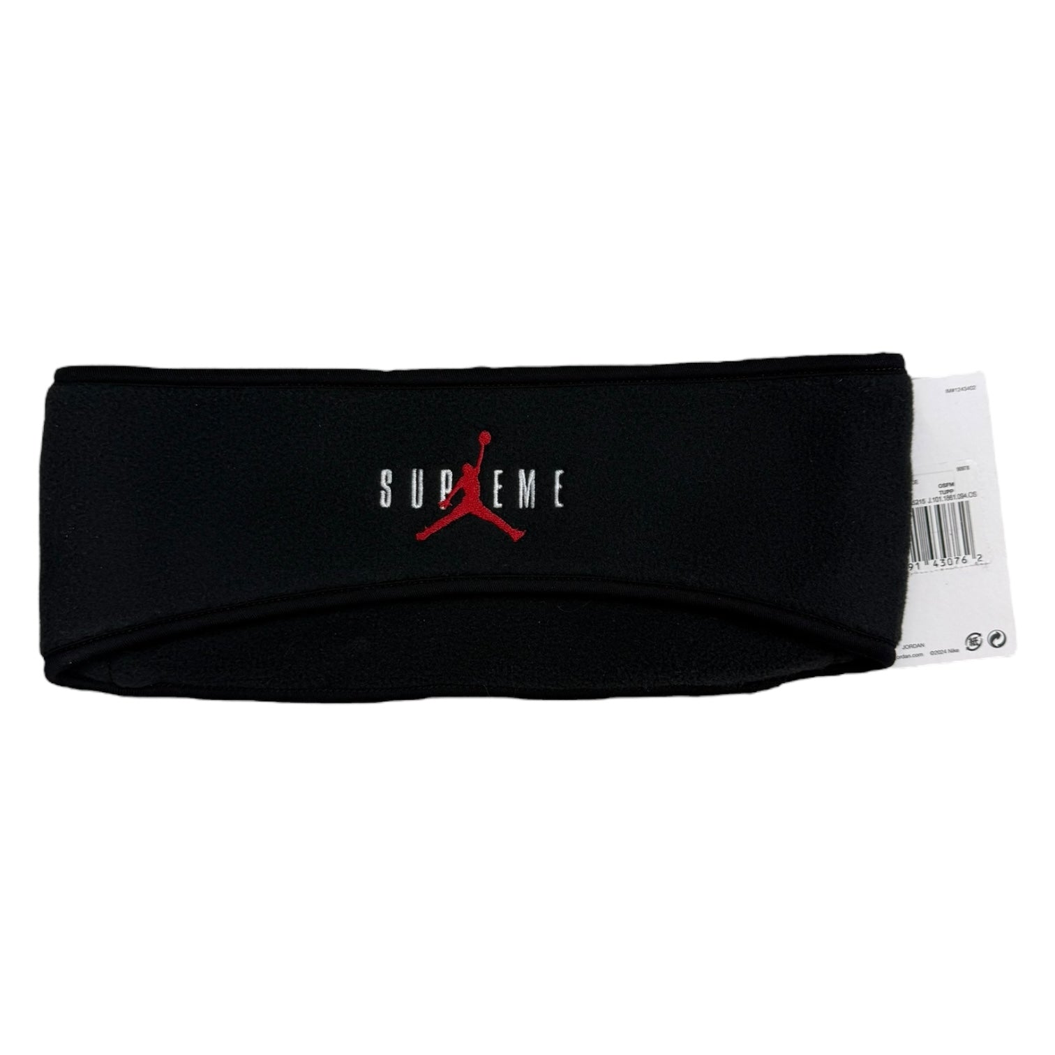 Supreme x Jordan Headband Black