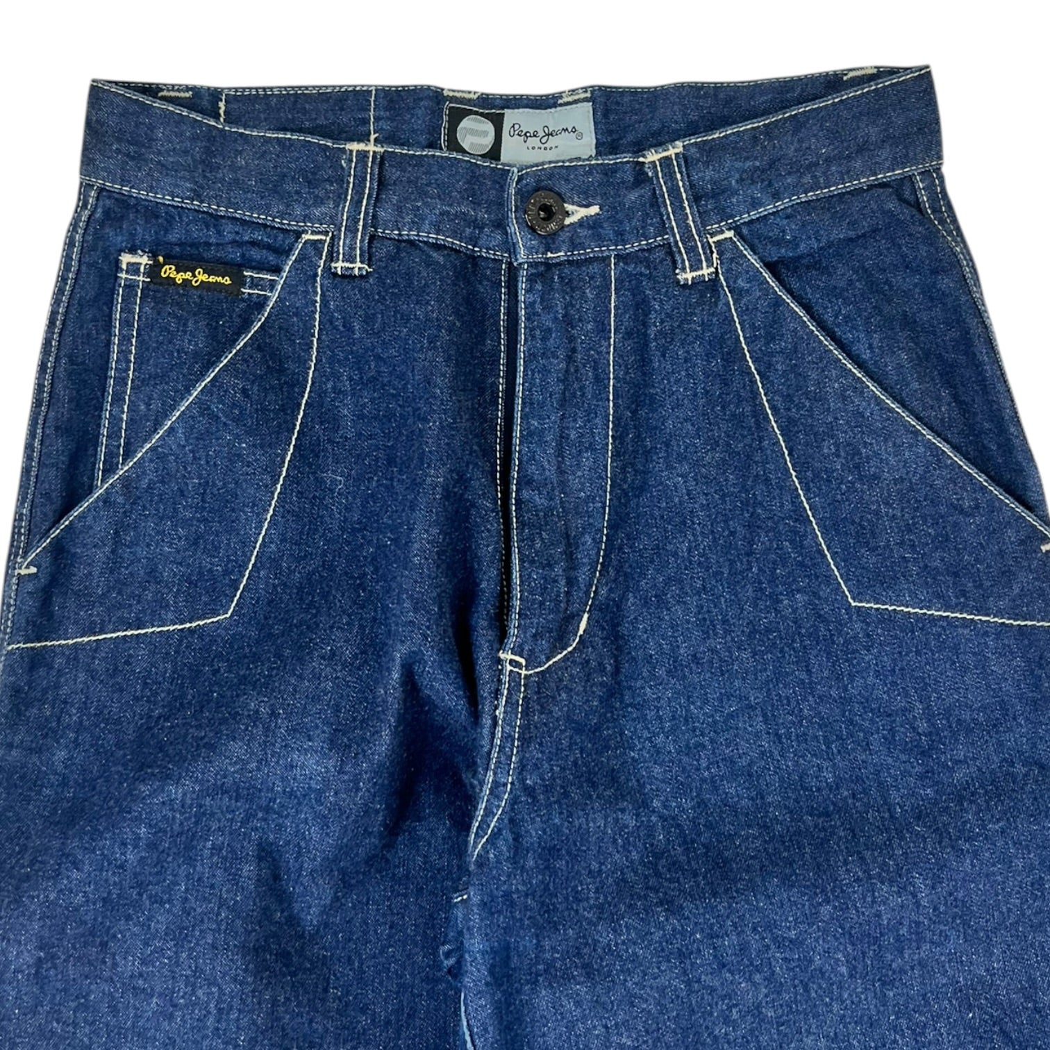 (W) Vintage Y2K Pepe Jeans Dark Wash Denim Pants