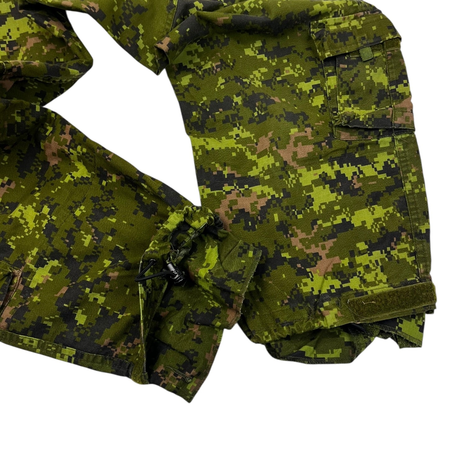 Vintage Converged Combat Trousers Green Digi Camo