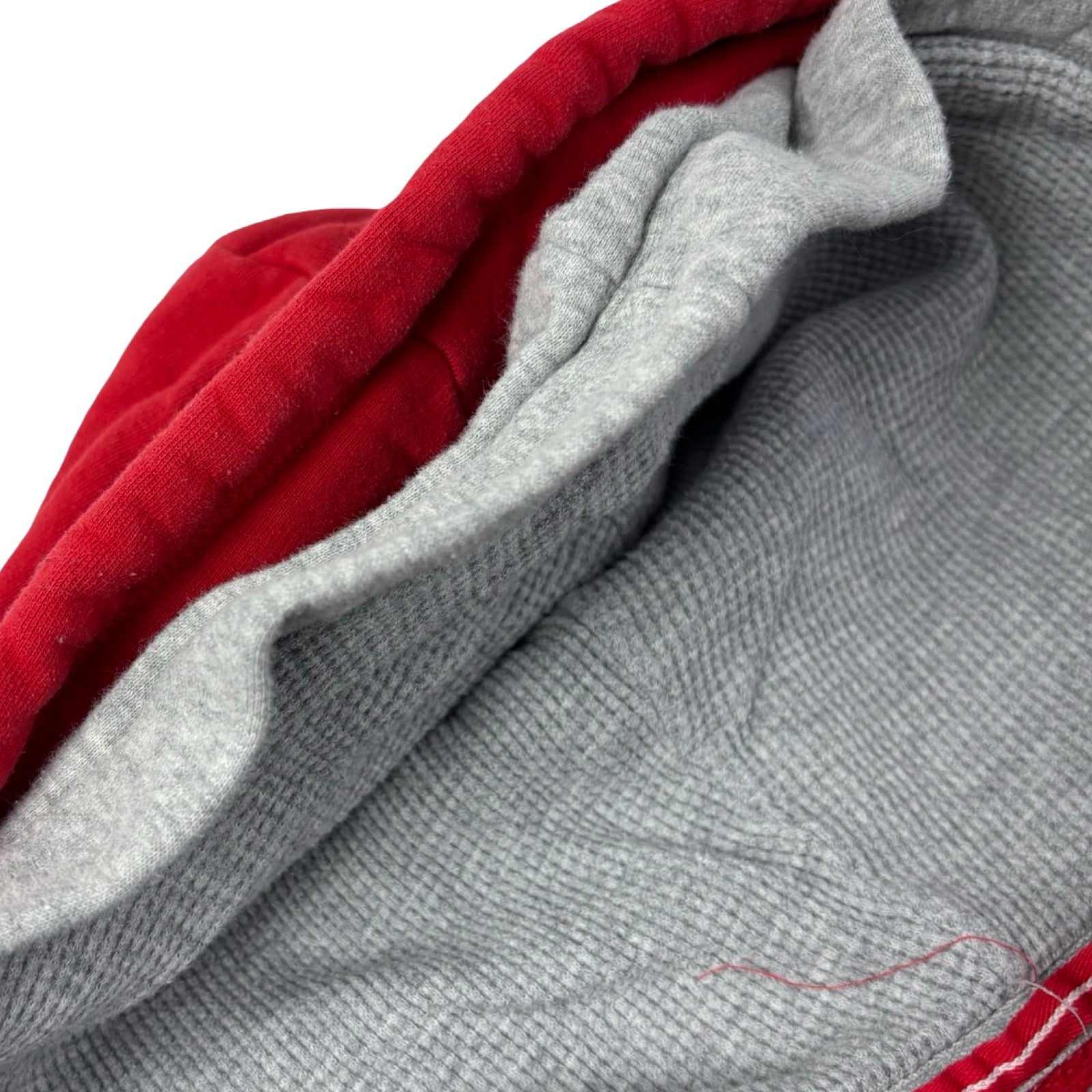 (W) Vintage Y2K Aeropostale Thermal Layered Full-Zip Jacket Red