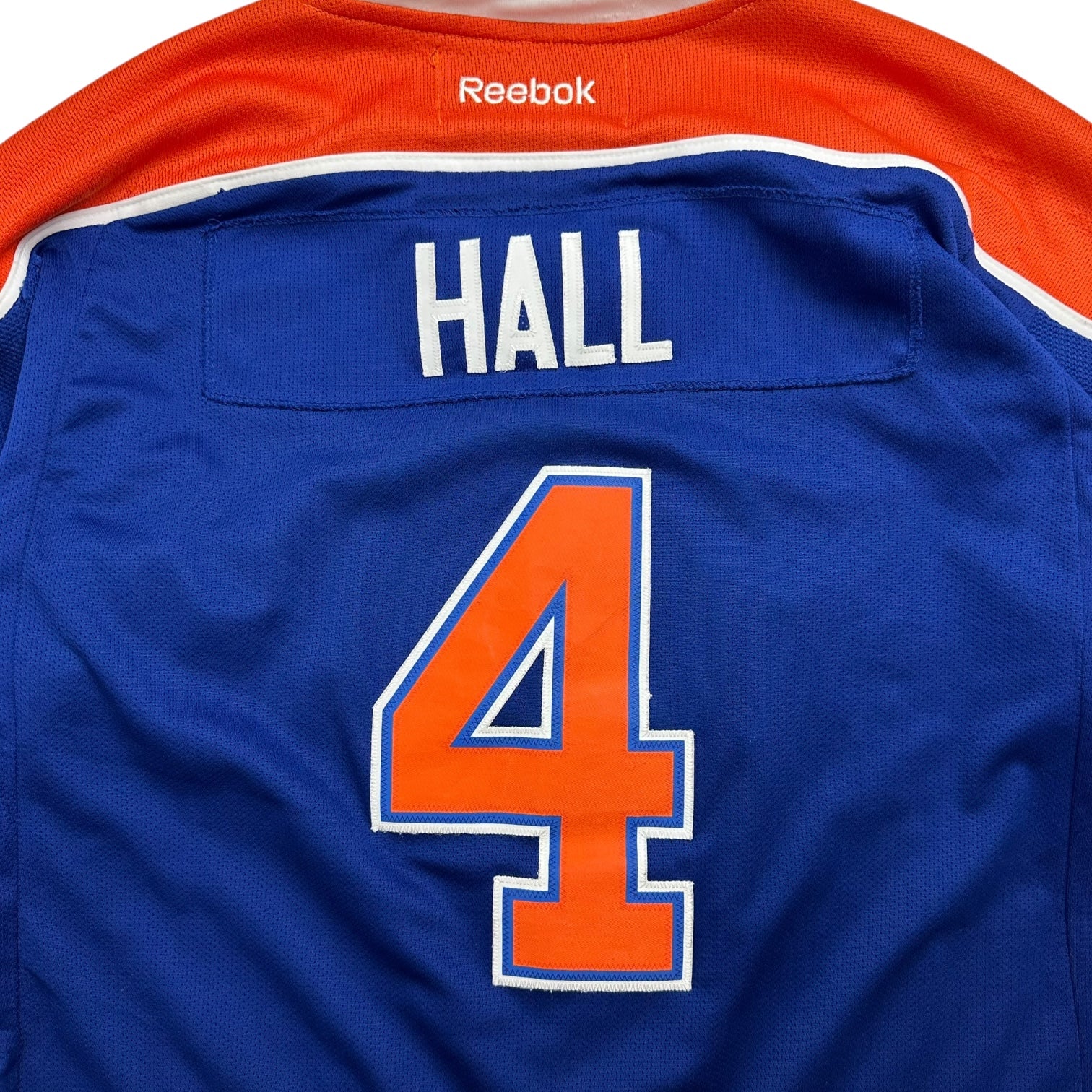 Vintage Reebok Youth Edmonton Oilers Taylor Hall Home Jersey