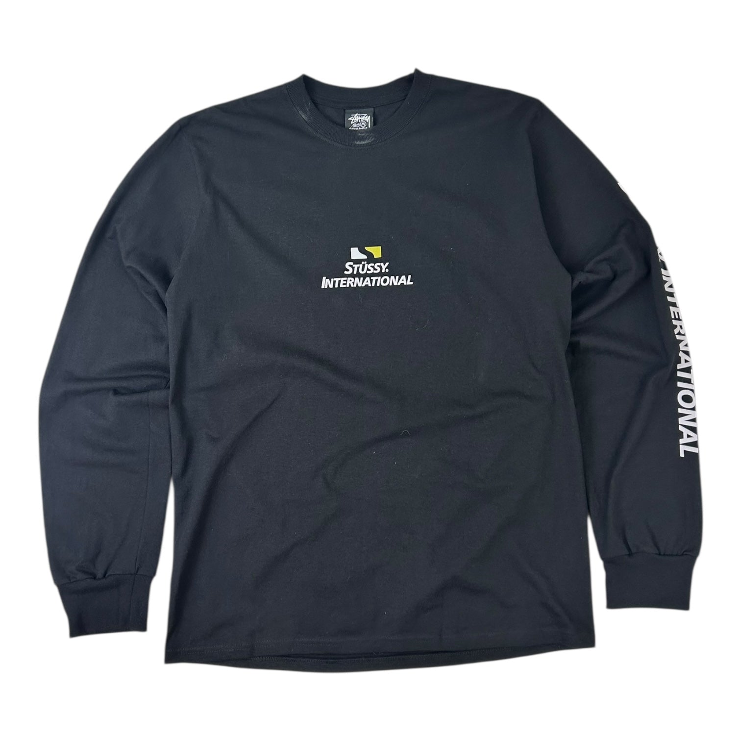 Stussy International Long Sleeve Shirt Black