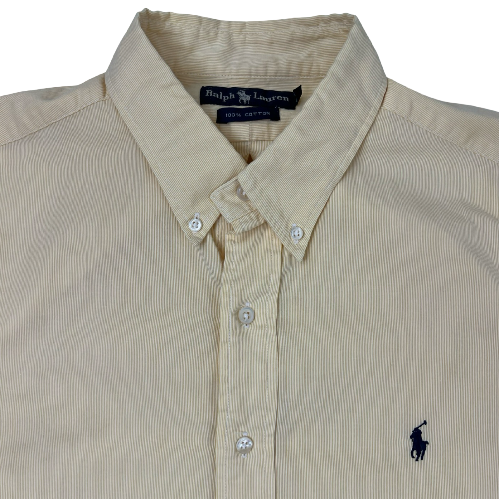 Vintage Polo Ralph Lauren Blaire Short Sleeve Button Up White