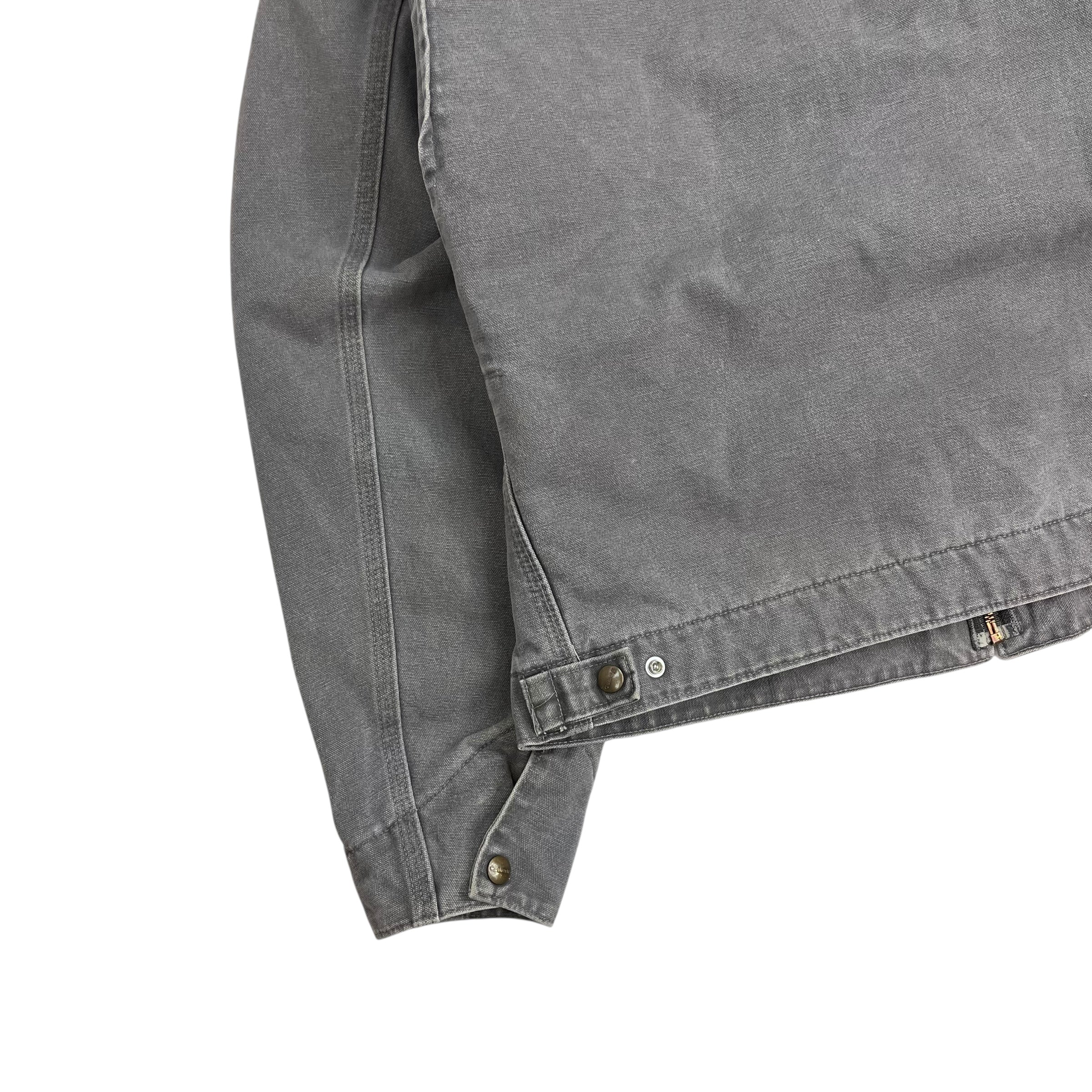 Vintage Carhartt Detroit Work Jacket Light Grey