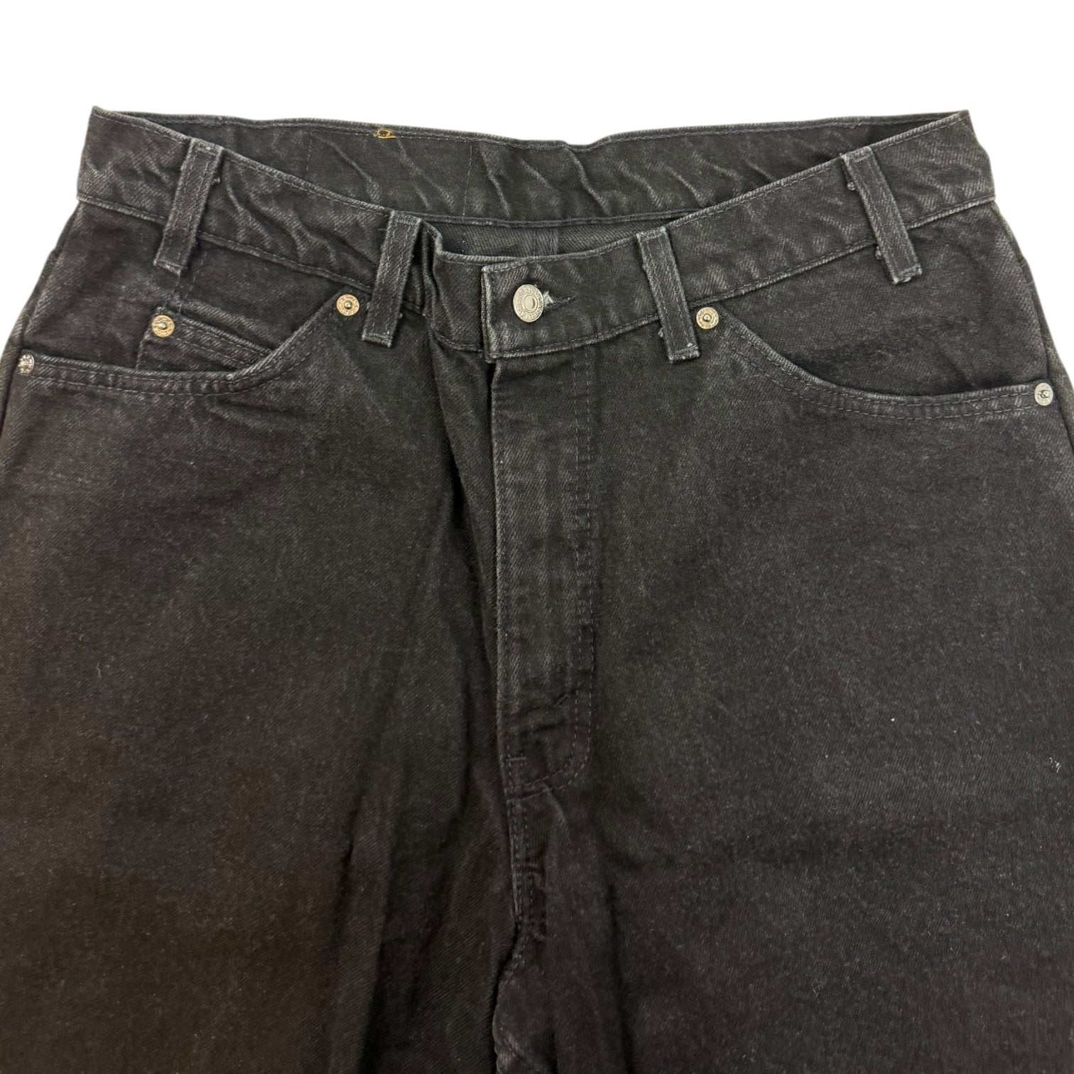 Vintage Levi’s 560 Denim Jorts Black