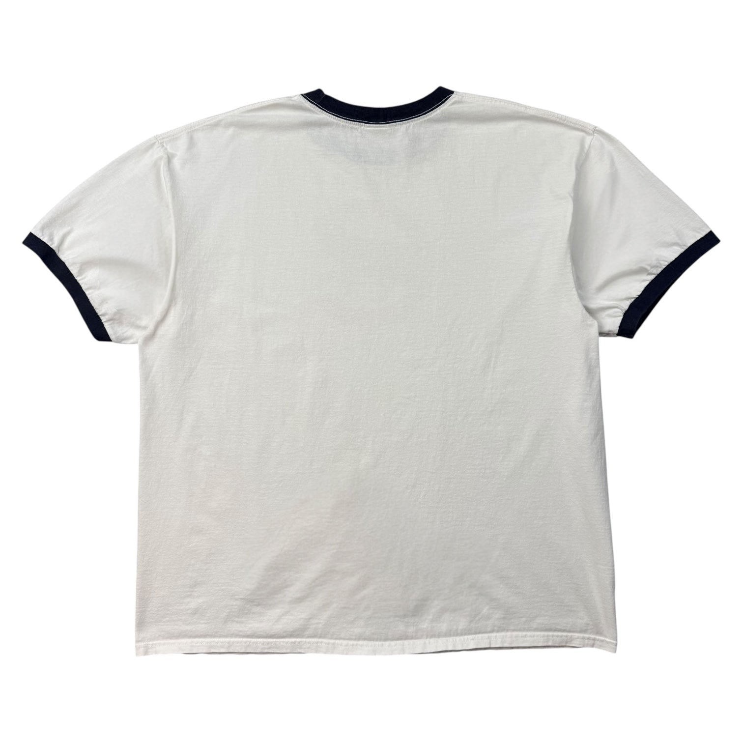 Vintage Chicago Cubs Ringer Tee White/Blue