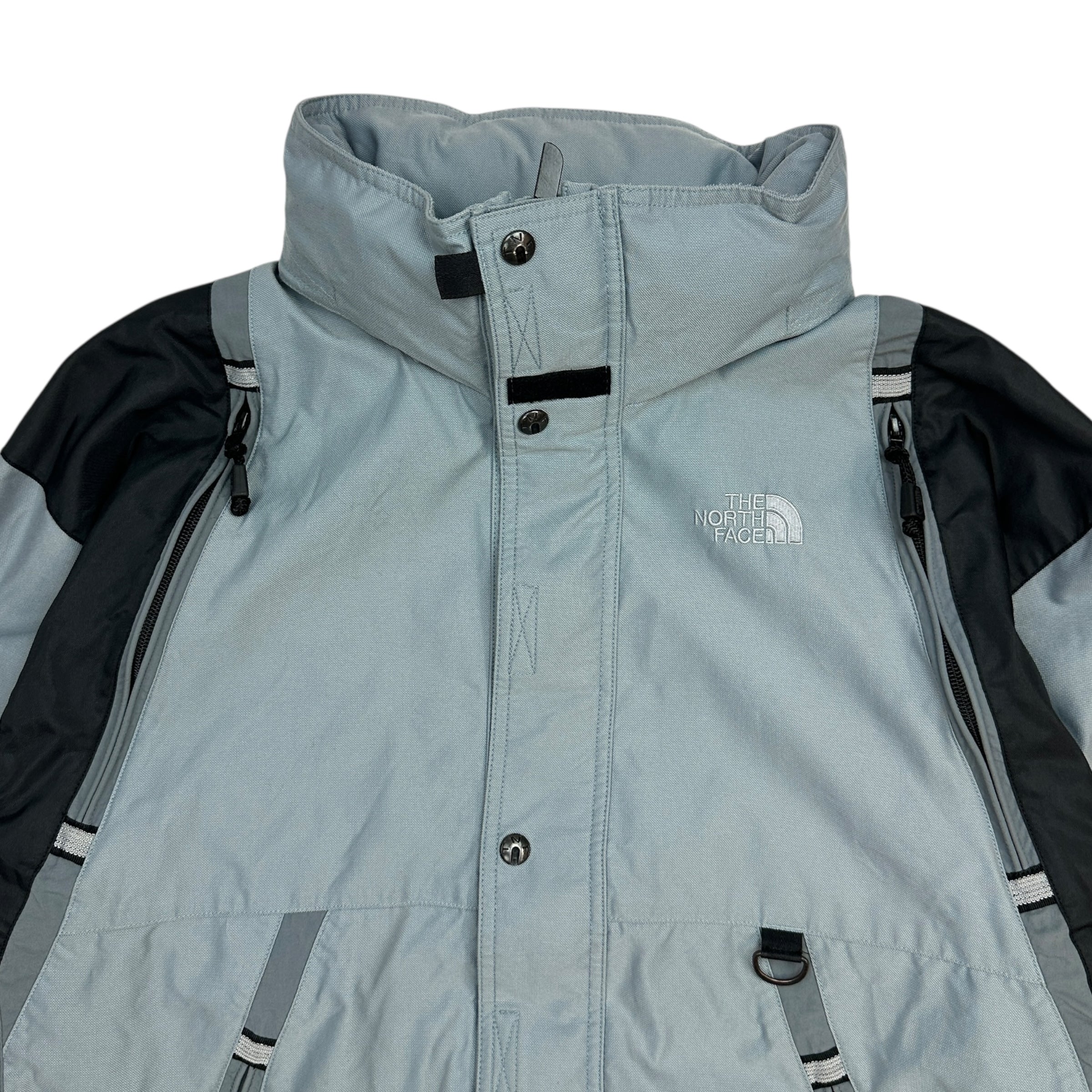 Vintage The North Face Technical Jacket Blue/Gret