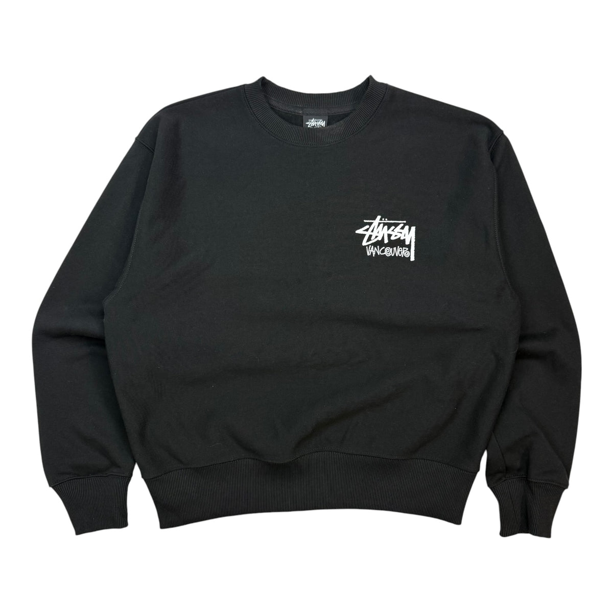 Stussy Vancouver Chapter Crewneck Black